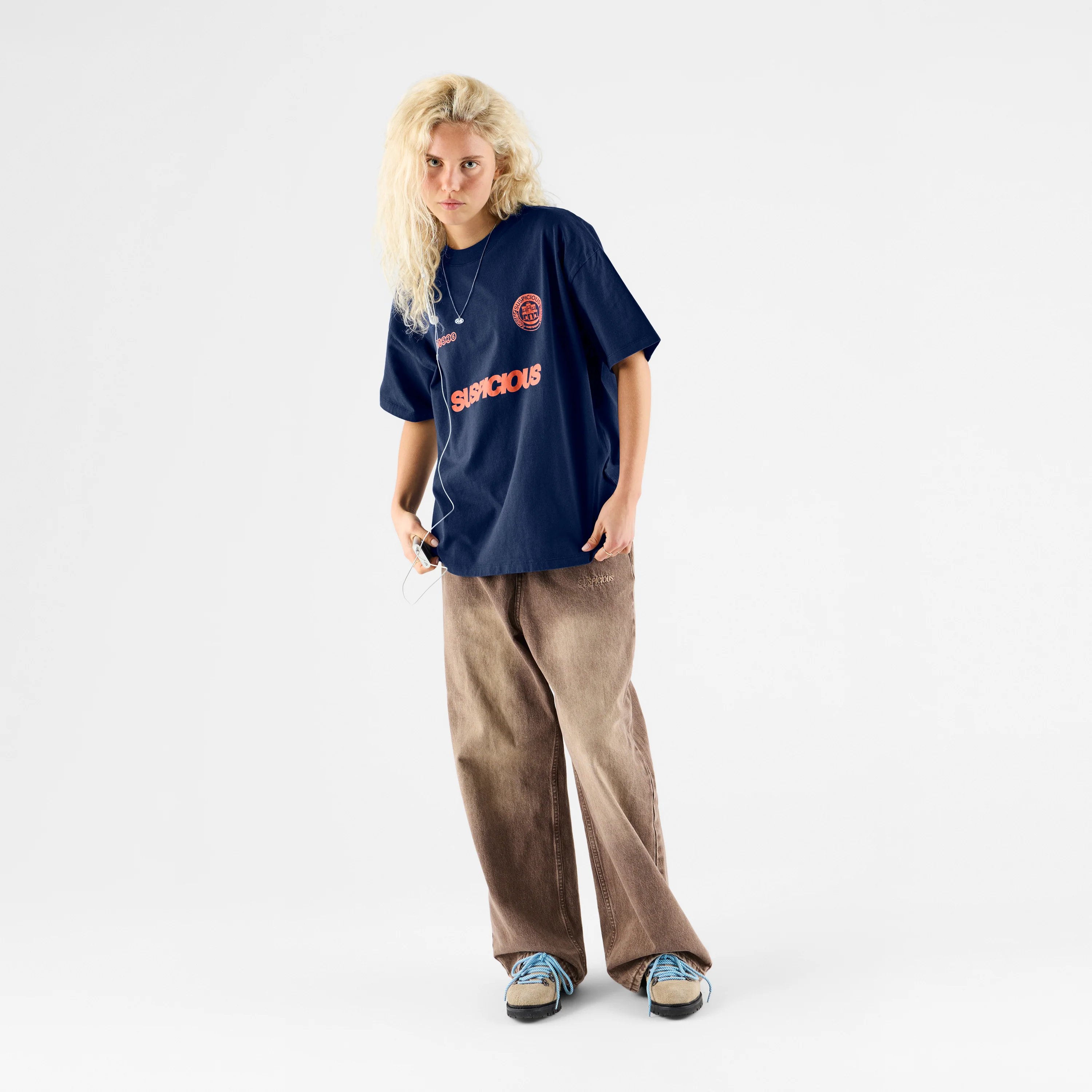 2026 Store Exclusives Football / Emblem AMS Tee - Navy - Image 3