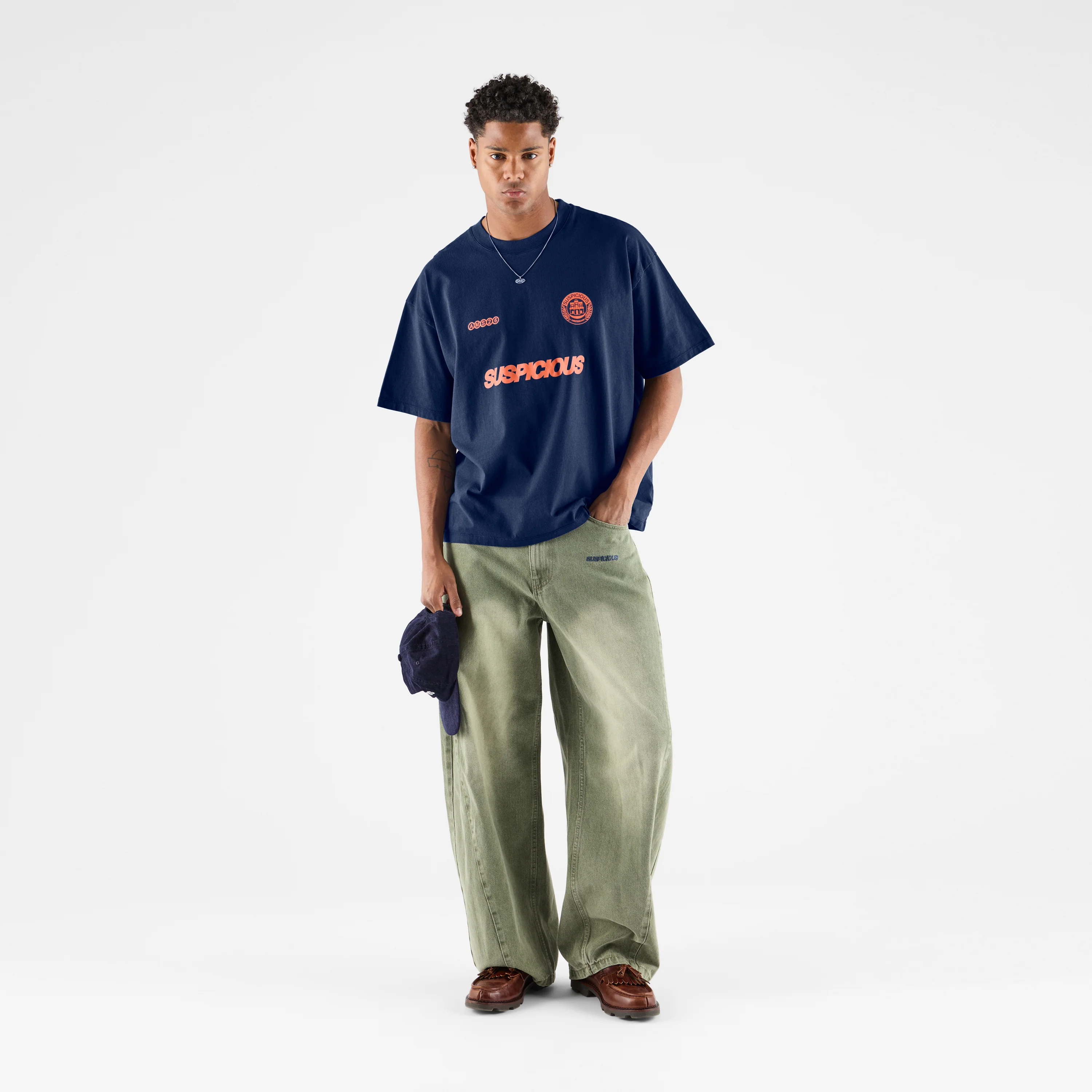 2026 Store Exclusives Football / Emblem AMS Tee - Navy - Image 6