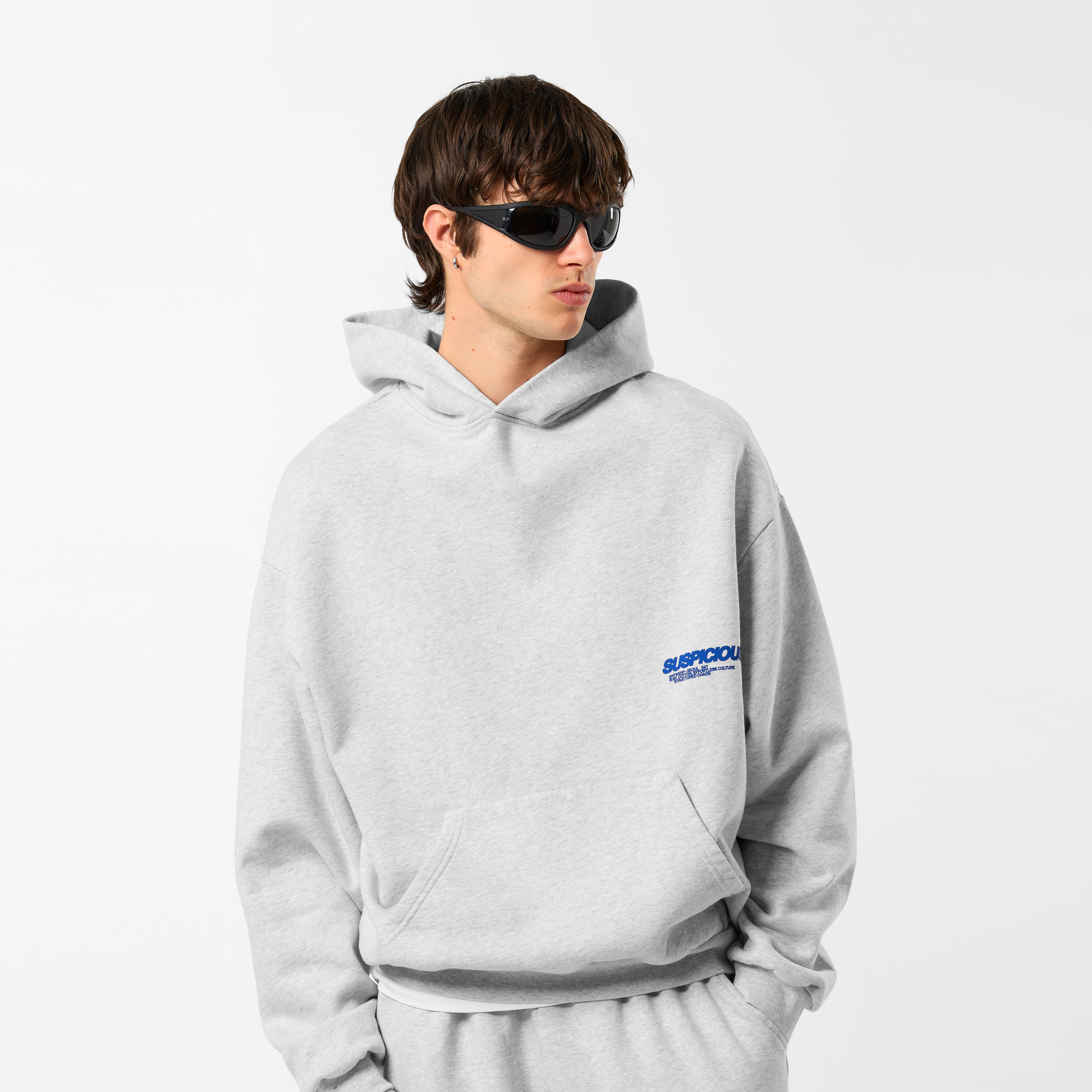 +351 Cotton / Structured Chaos Hoodie - Ash - Image 3