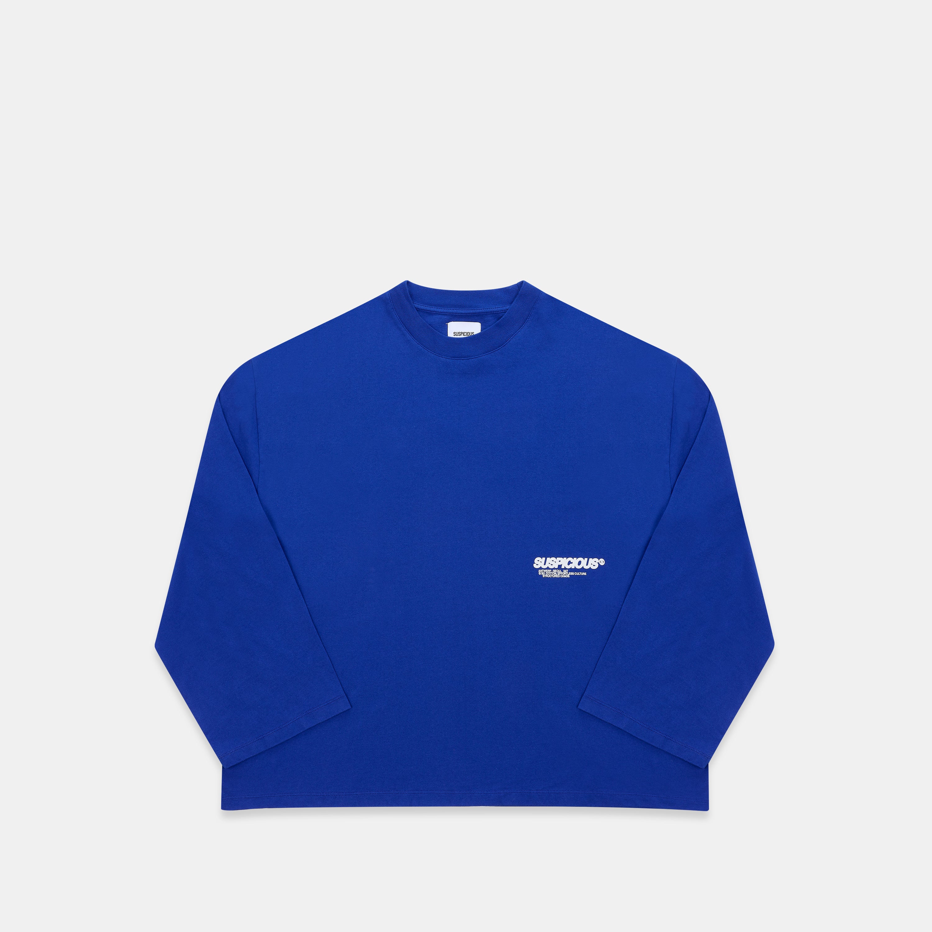 +351 Cotton / Structured Chaos Longsleeve - Big Blue - Image 10
