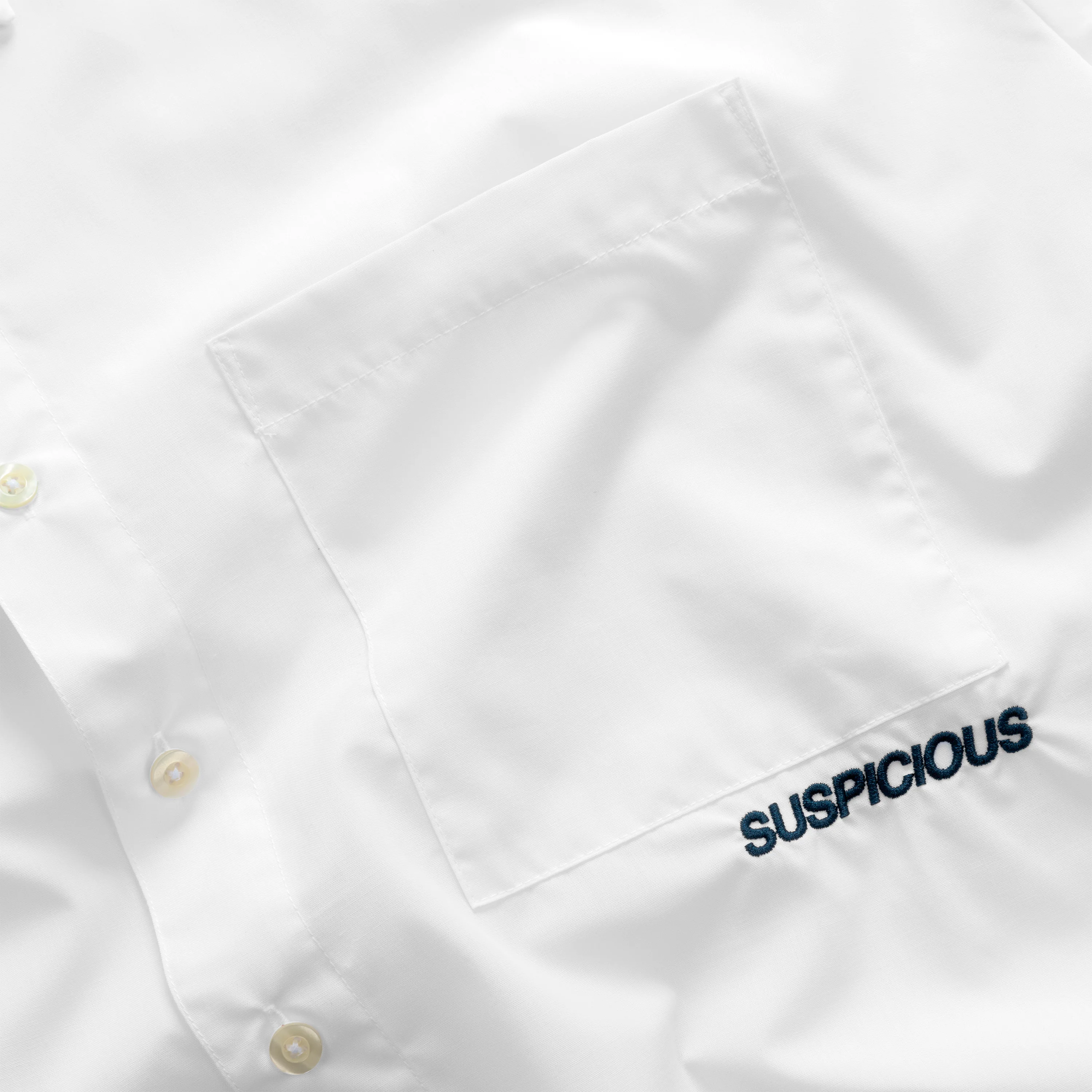 Basics / Pocket Longsleeve Shirt - White - Image 2