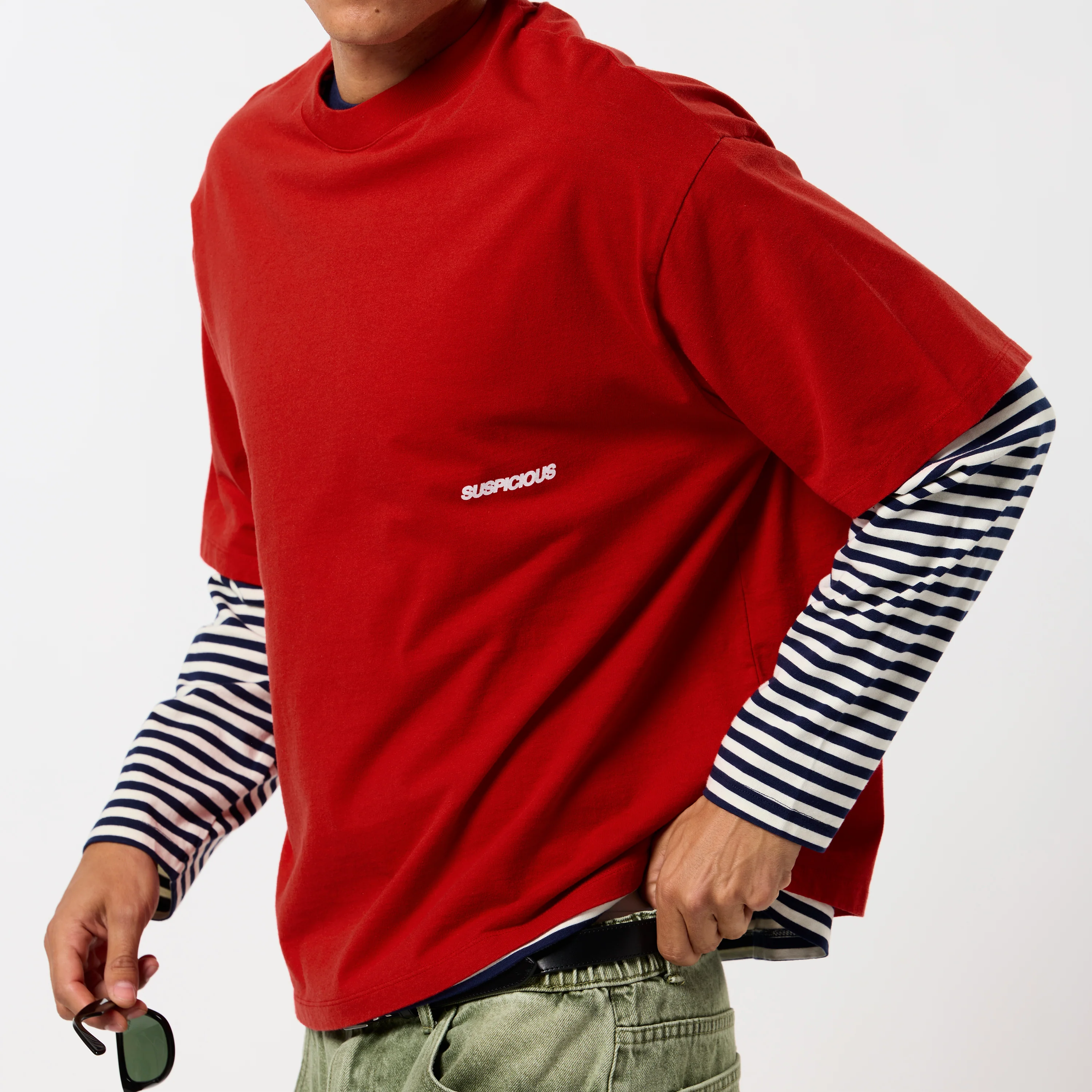 Bestsellers Variants / Slab Tee - Ruby Red - Image 3