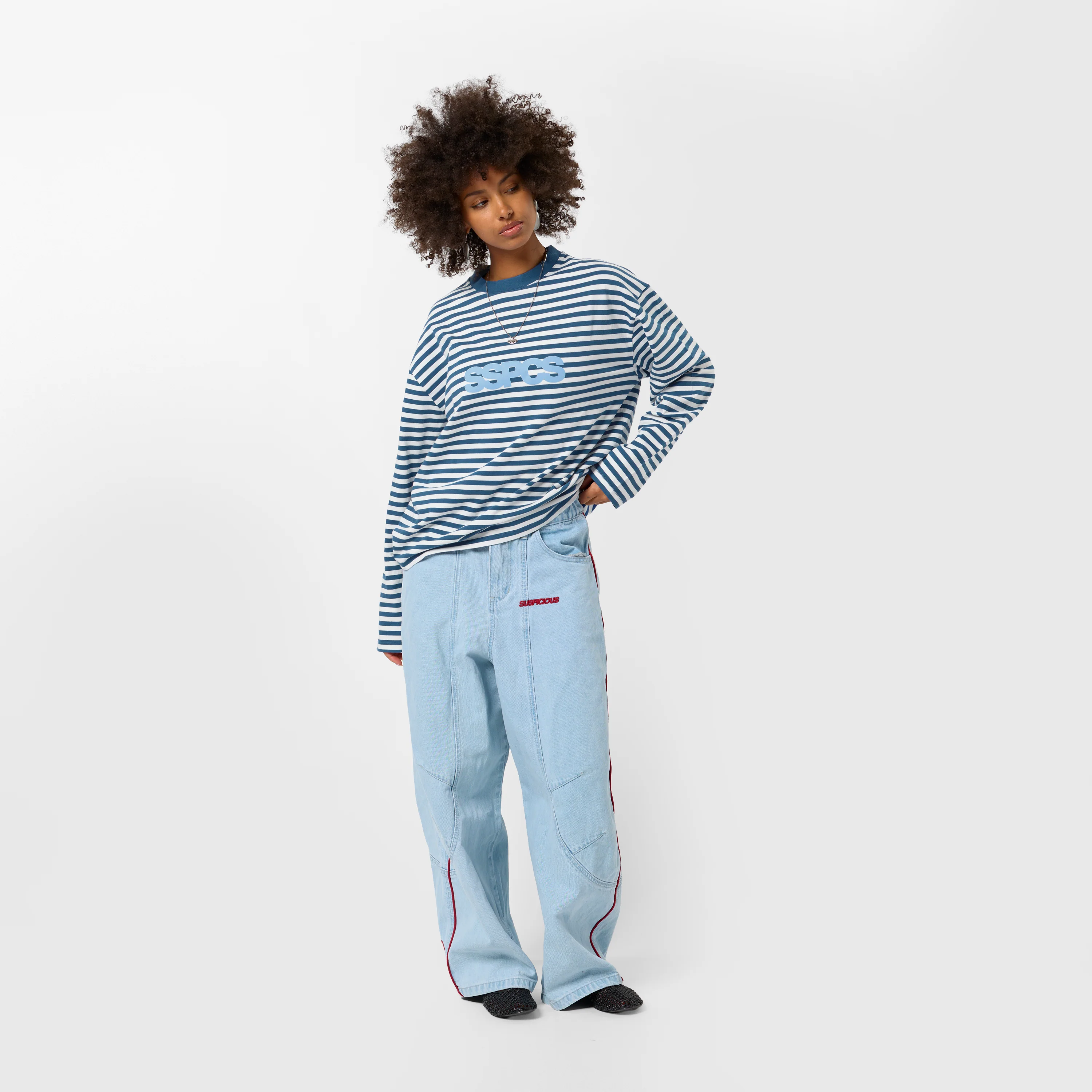 Bestsellers Variants / Solid Striped Longsleeve - Nightfall - Image 3