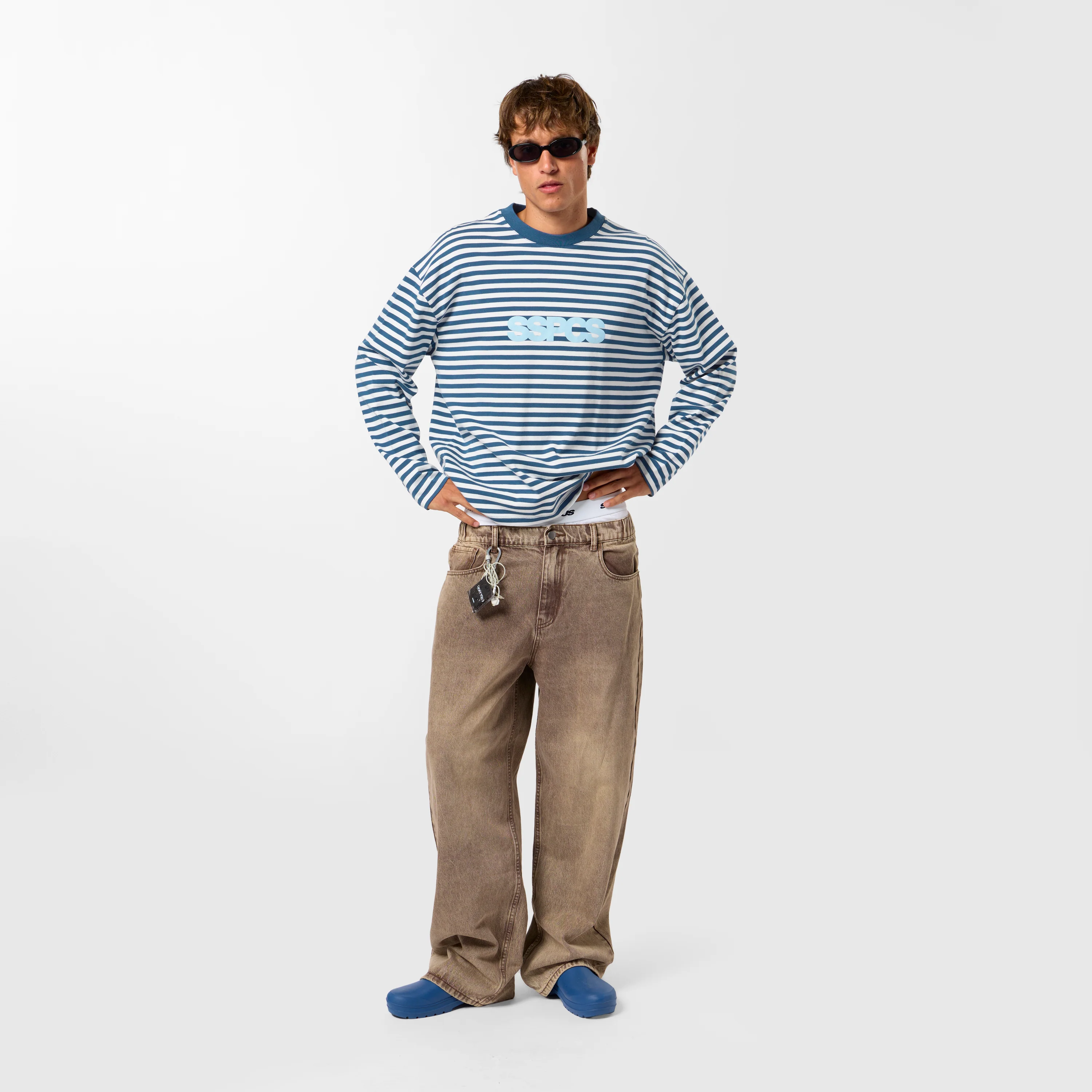 Bestsellers Variants / Solid Striped Longsleeve - Nightfall - Image 8