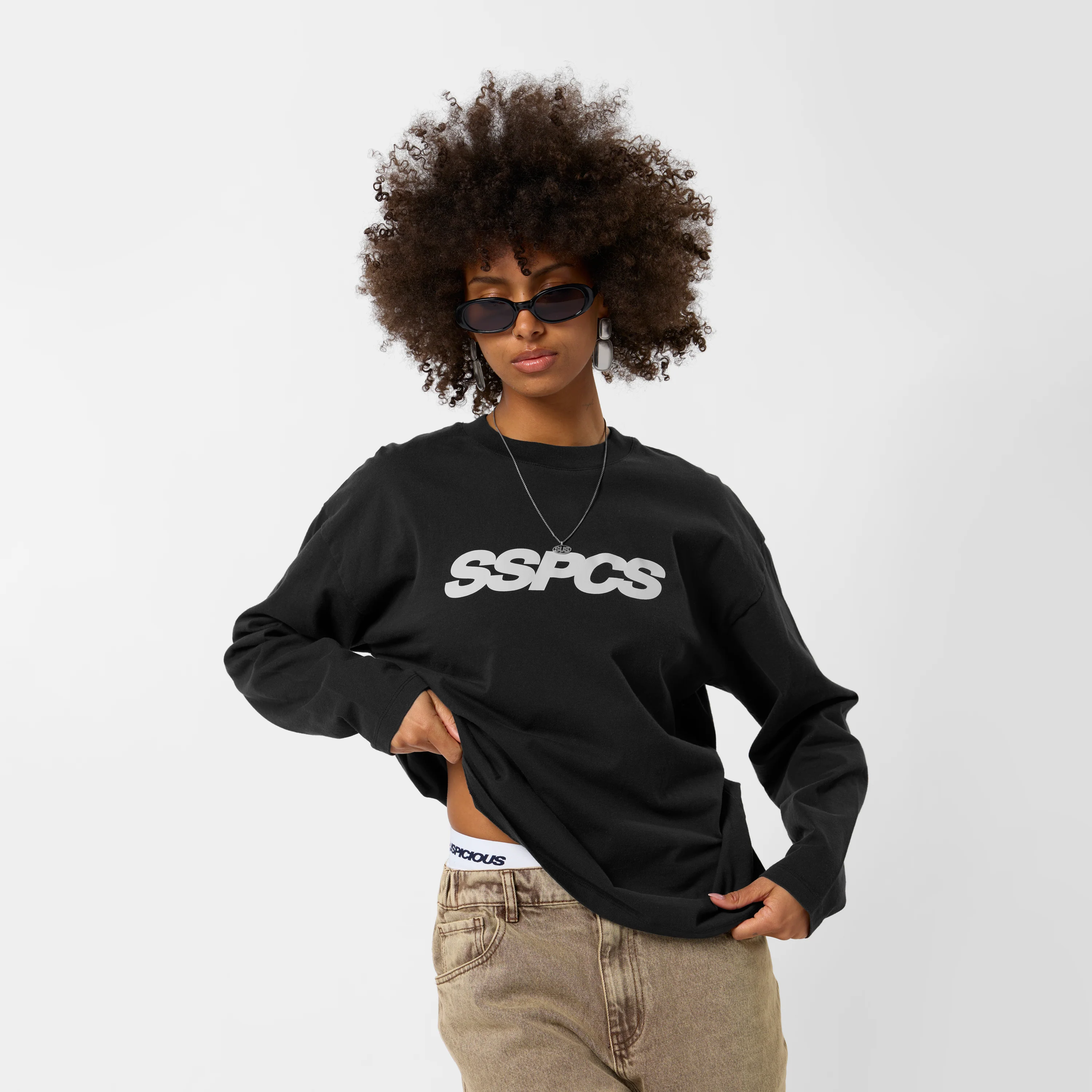 Bestsellers Variants / Track Longsleeve - Black - Image 9