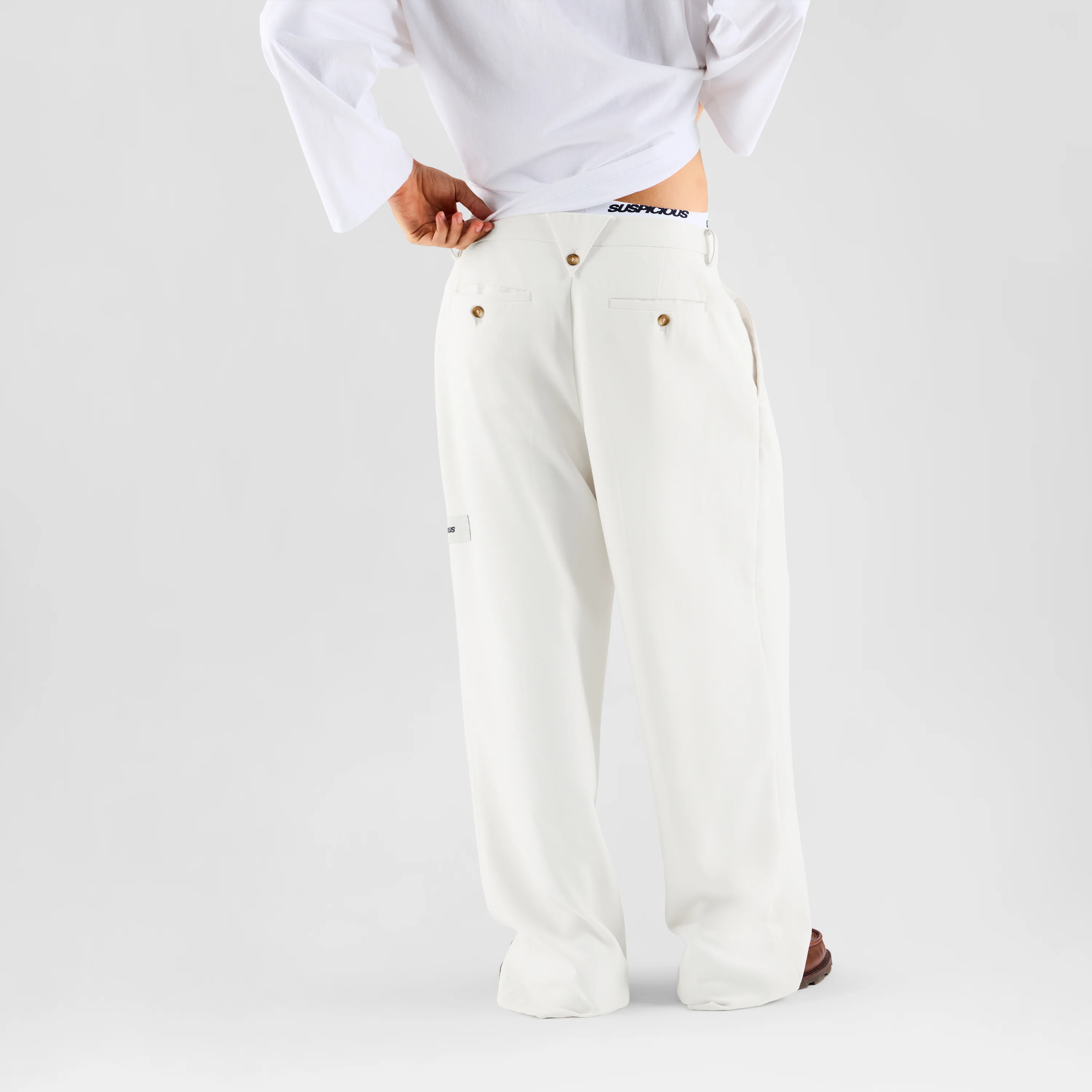 Boat / Essentials Pleated Pants - Natural - Image 7