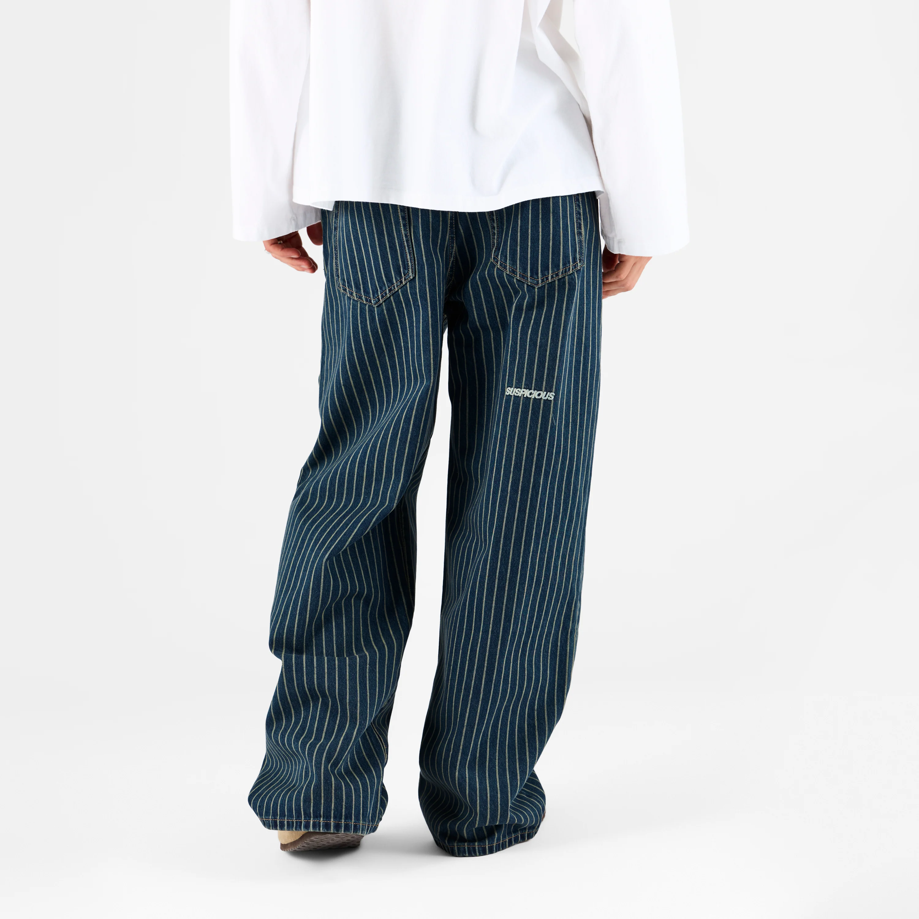 Boat / Essentials Striped Jeans - Indigo - Image 6