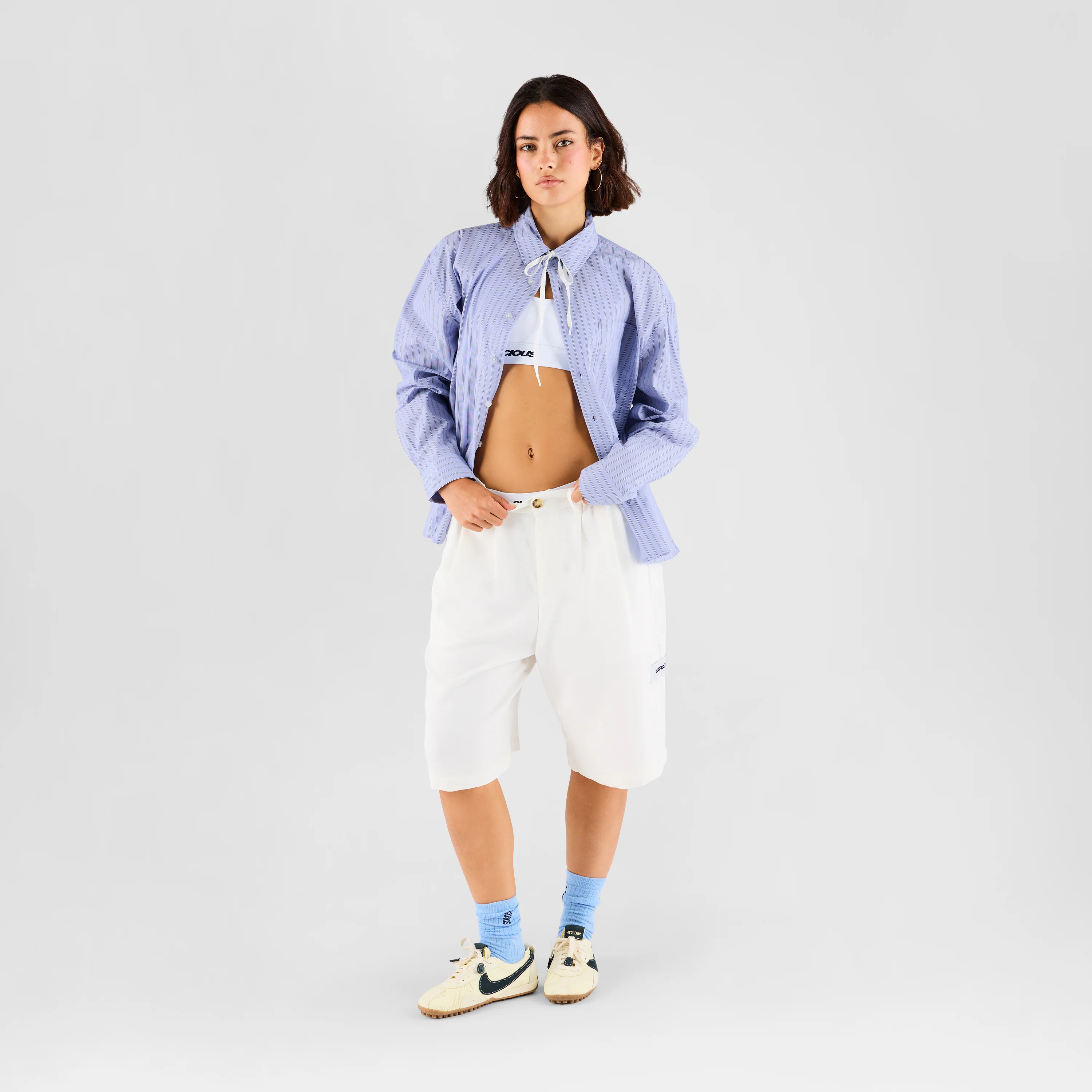 Boat / Essentials Striped Shirt - Blue - Image 3