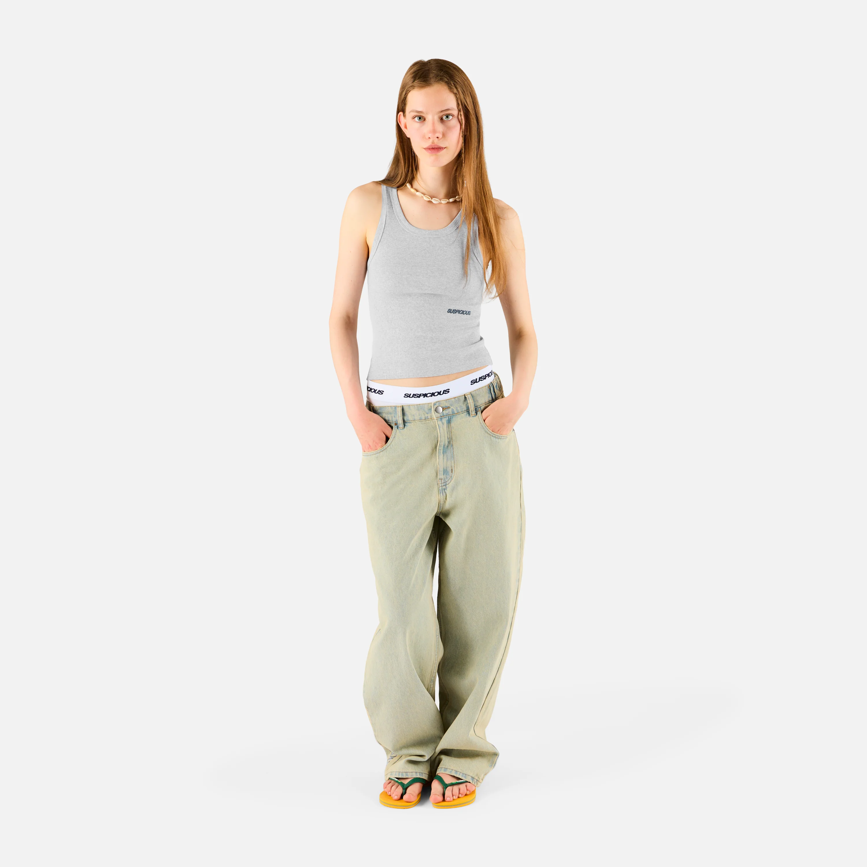 Boat / Essentials W Tank Top - Ash - Image 6