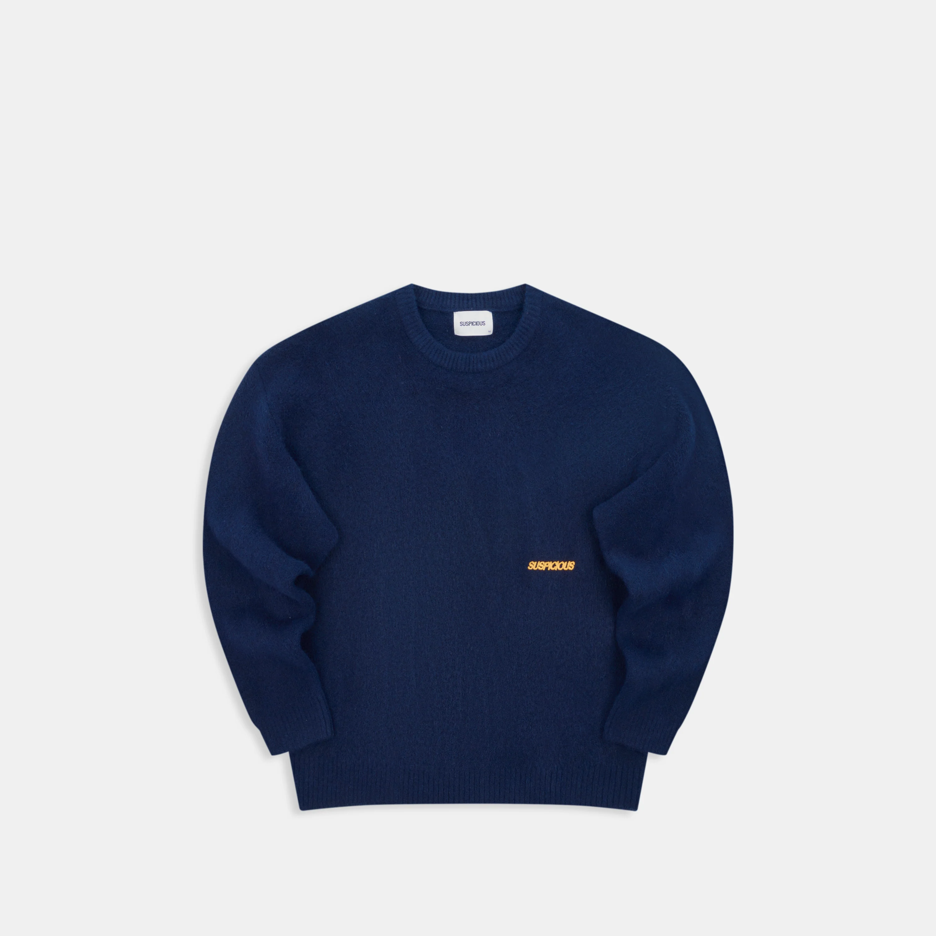 Camo / Base Knitted Sweat - Deep Navy - Image 10