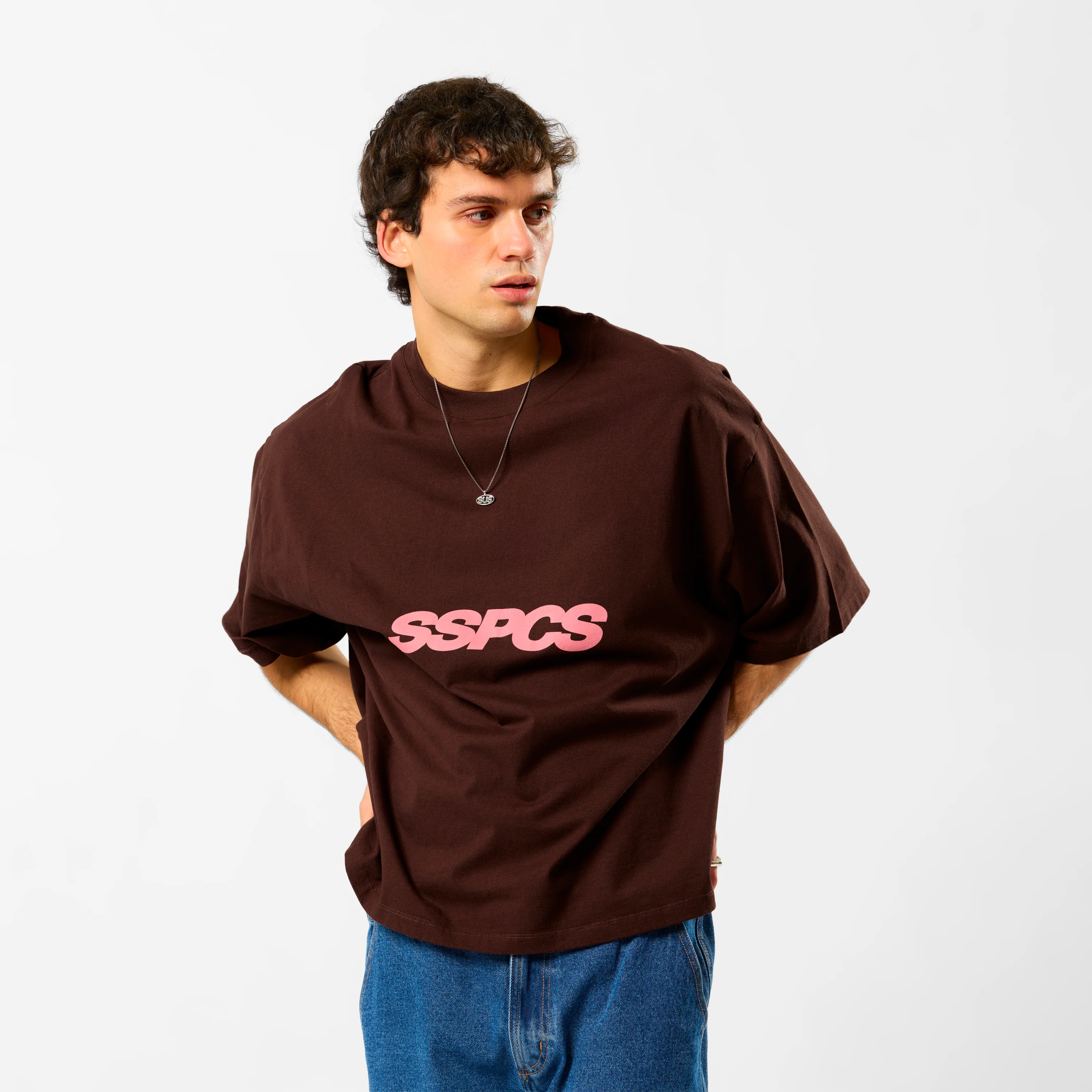 Camo / Track Tee - Burnt Mahogany - Image 8