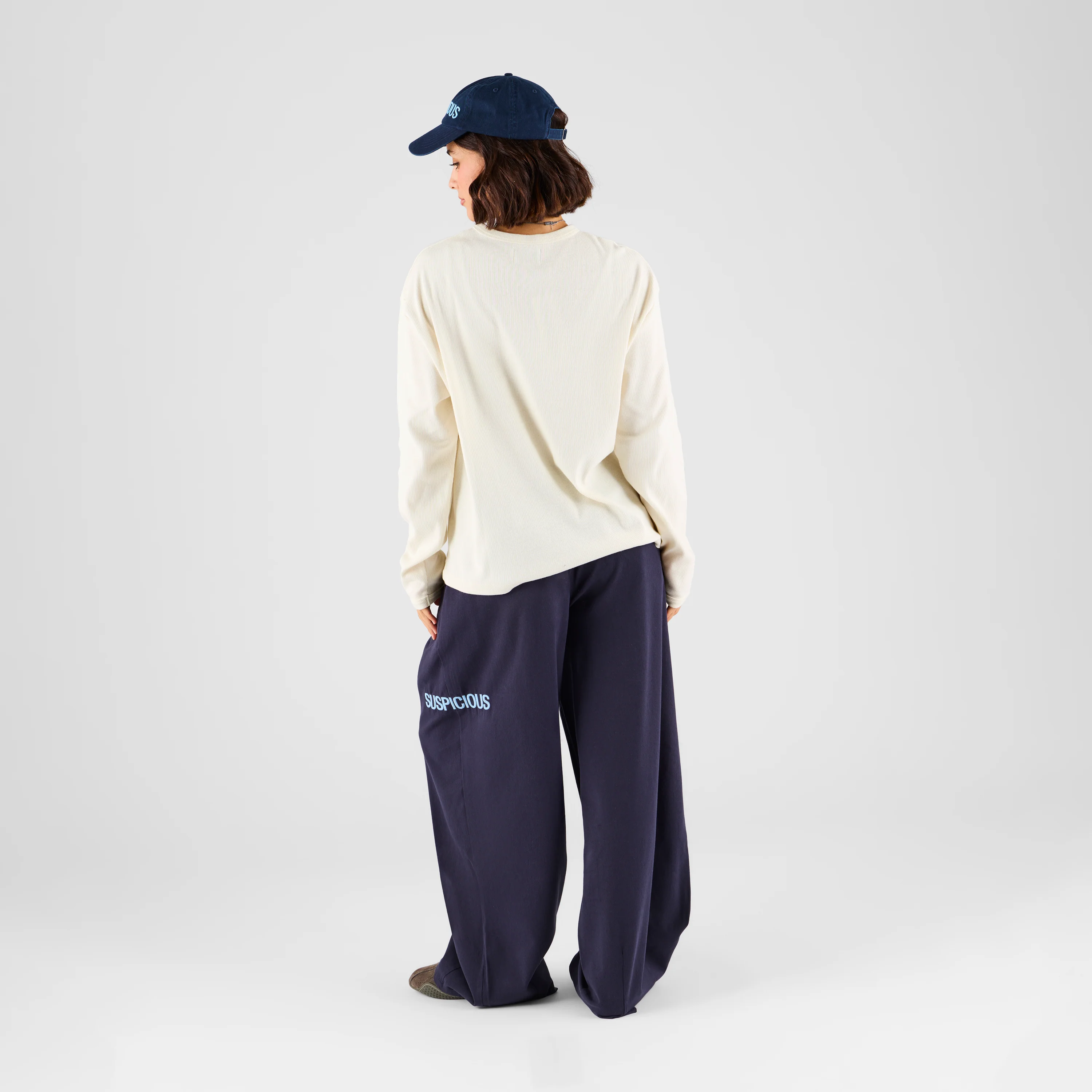 Core / Core Ribbed Henley Longsleeve - Natural - Image 7