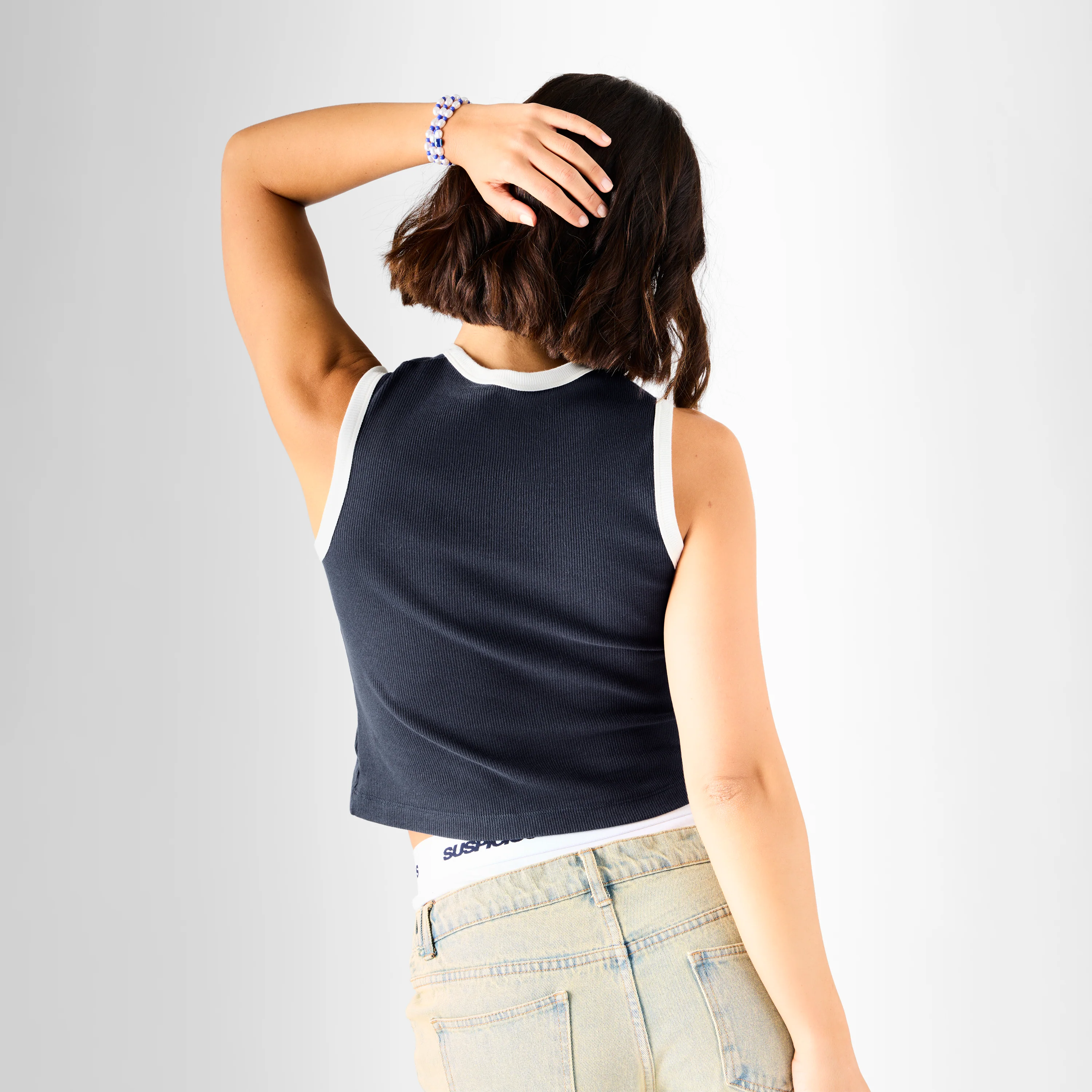 Core / Core Sleeveless Button Tank - Nightfall - Image 6