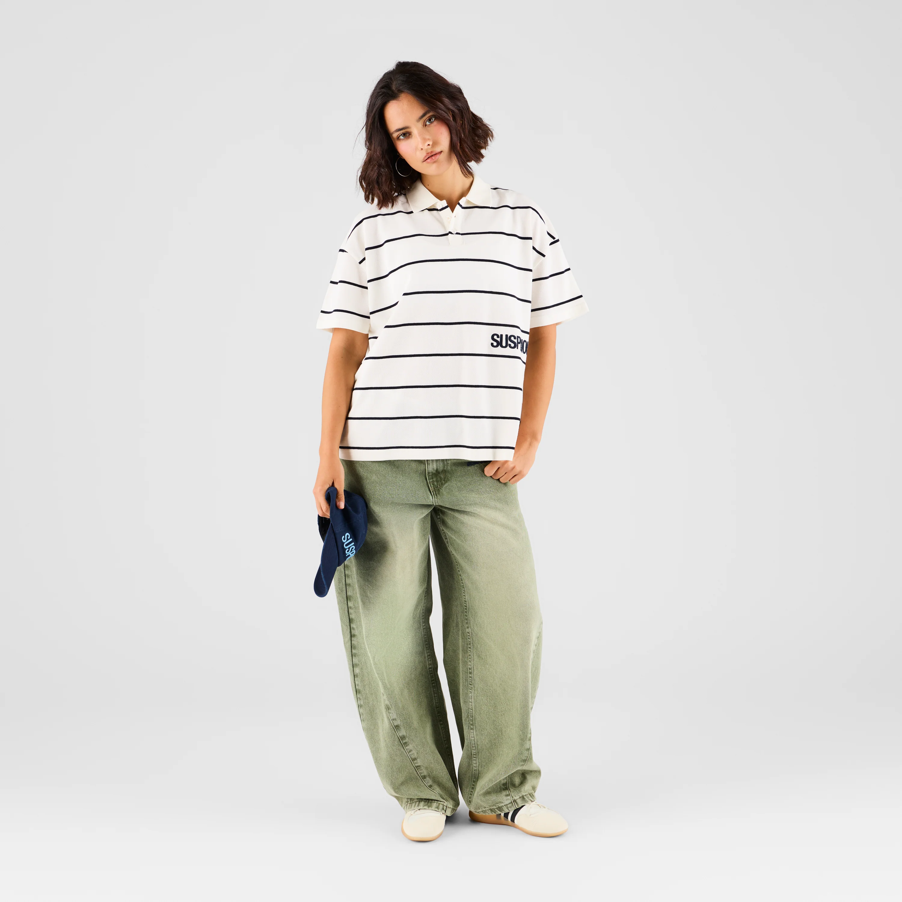 Core / Core Striped Piquet Polo - Natural - Image 3