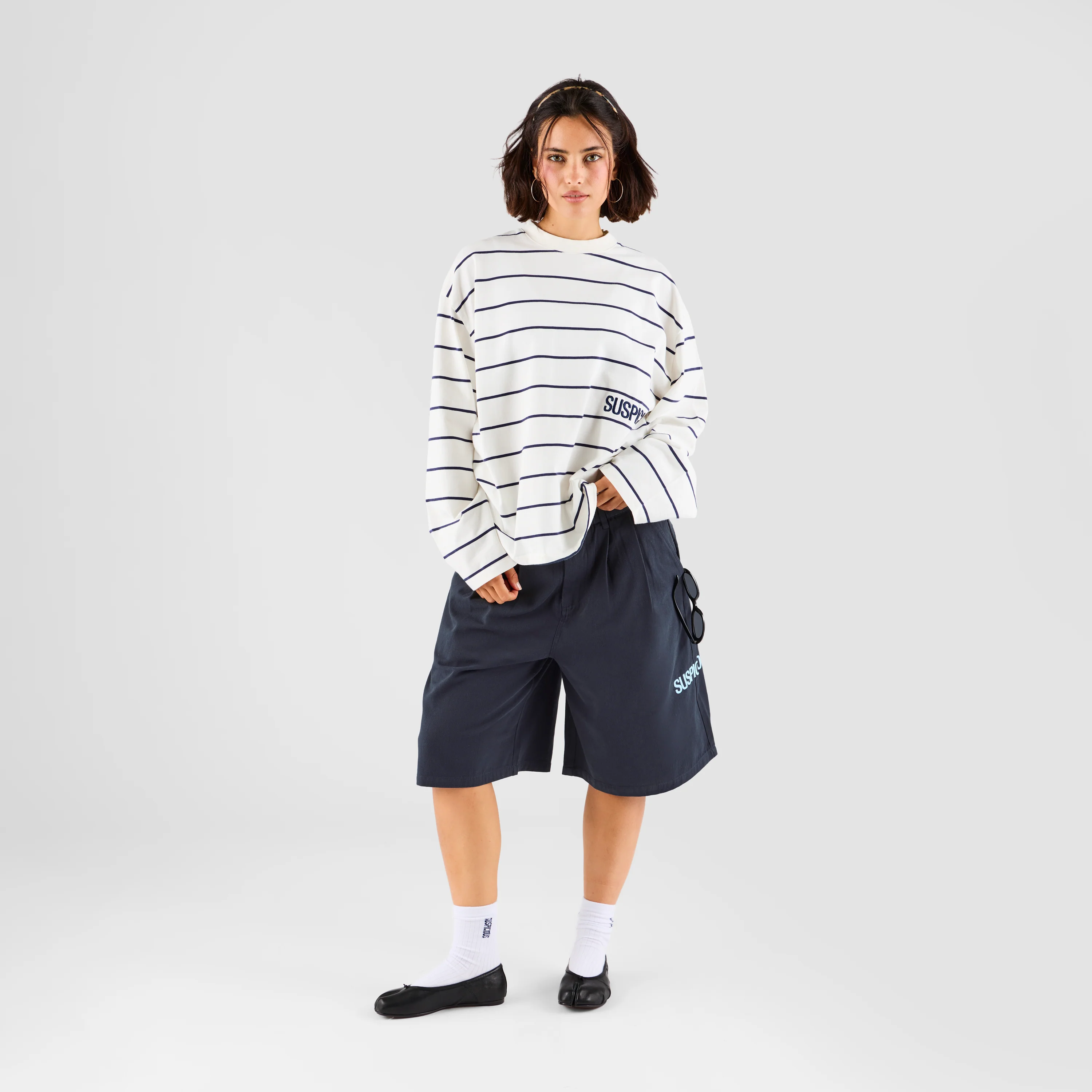 Core / Core Studio Pleated Shorts - Nightfall - Image 3