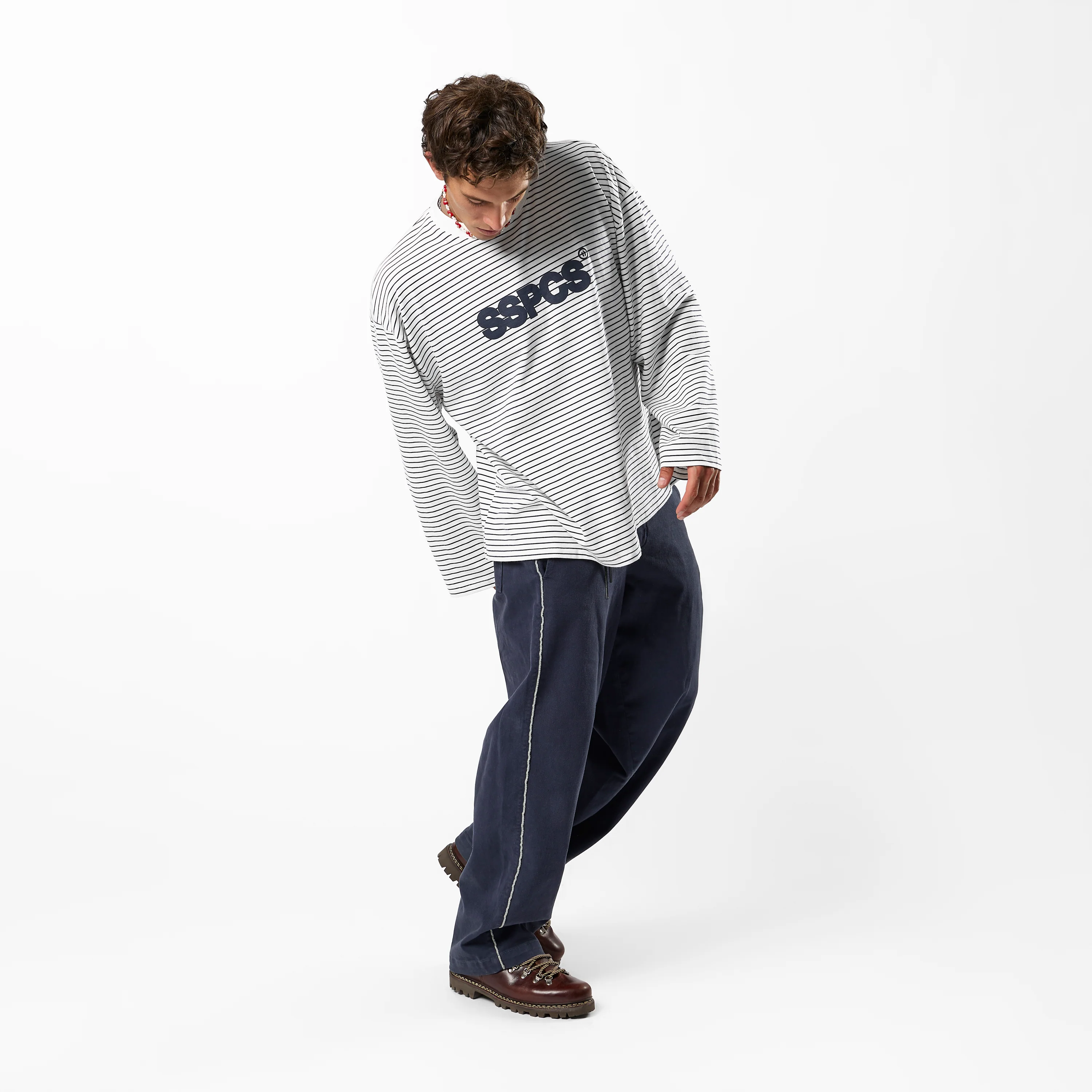 EoS / The SSPCS Striped Longsleeve - White - Image 6