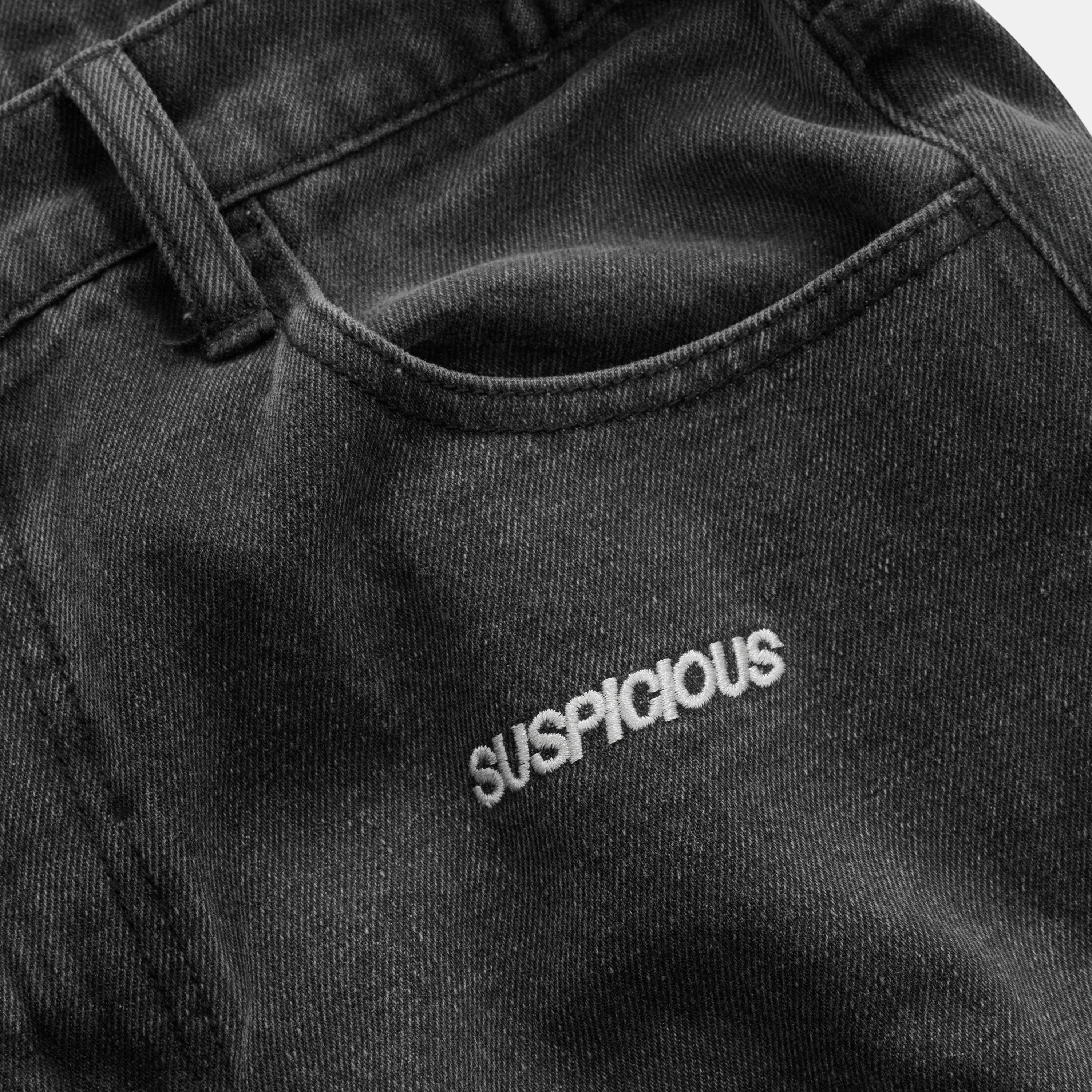 Fall / SSPCS Club Barrel Jeans - Washed Black - Image 7