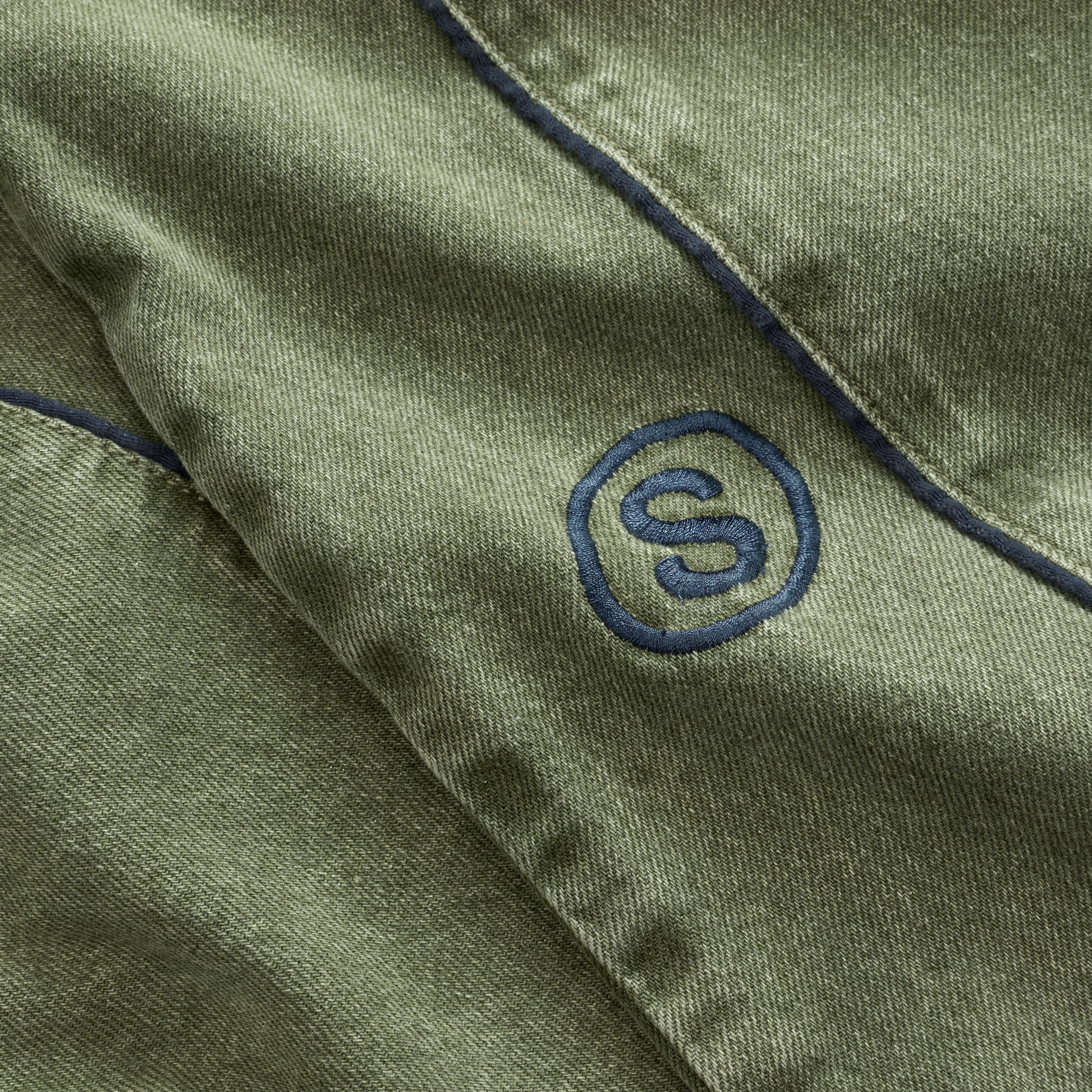 Fall / SSPCS Club Barrel Jeans - Washed Matcha - Image 5