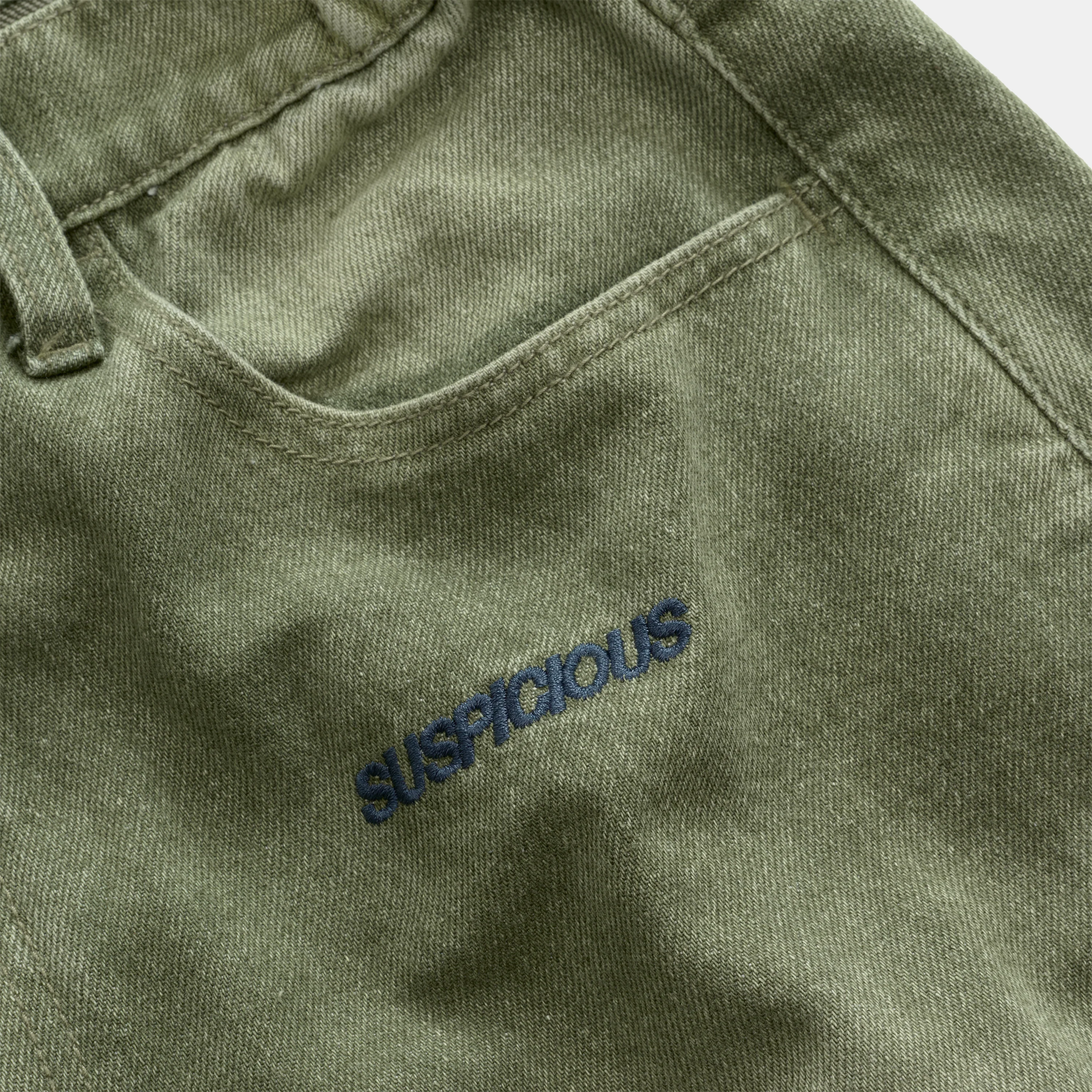 Fall / SSPCS Club Barrel Jeans - Washed Matcha - Image 8