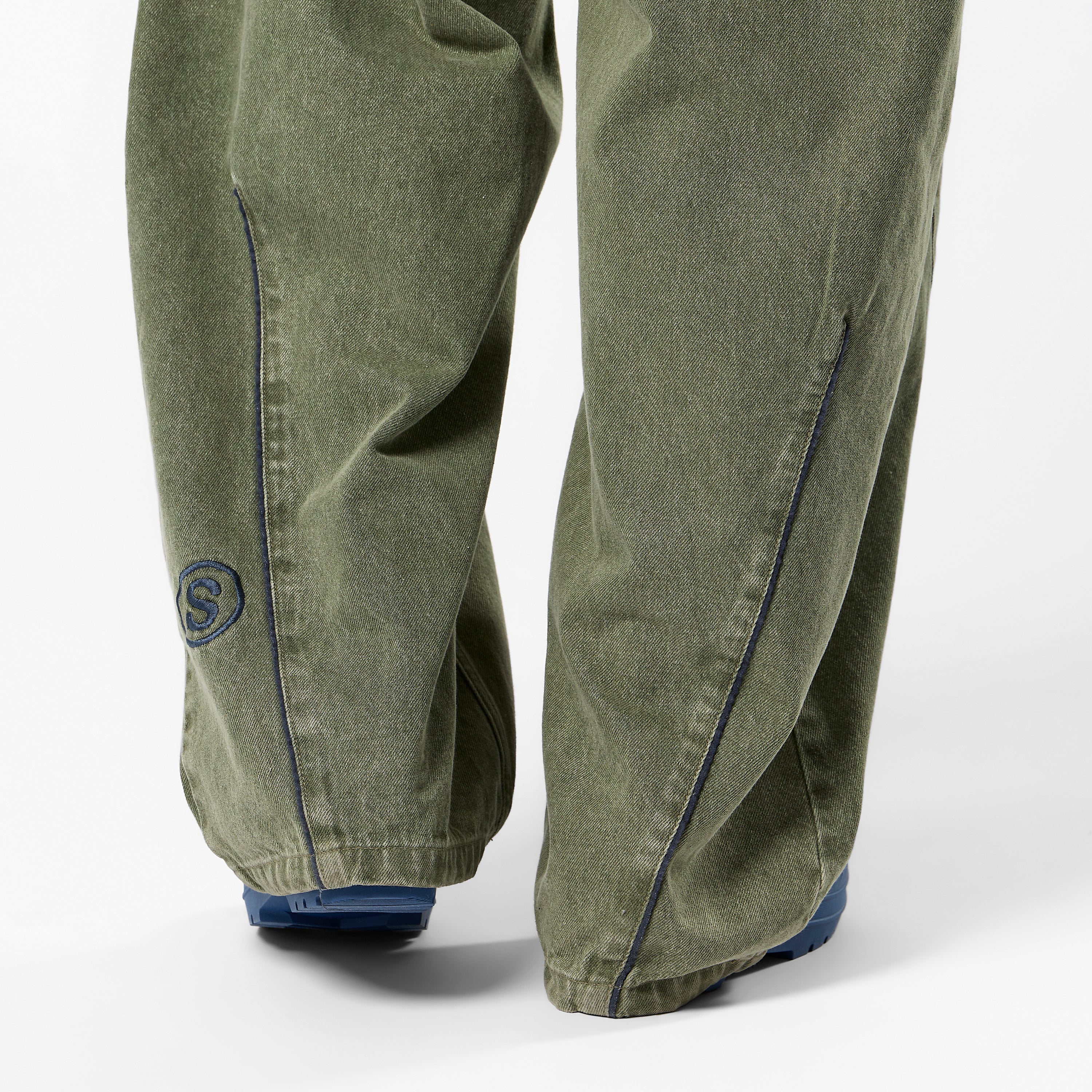 Fall / SSPCS Club Barrel Jeans - Washed Matcha - Image 9