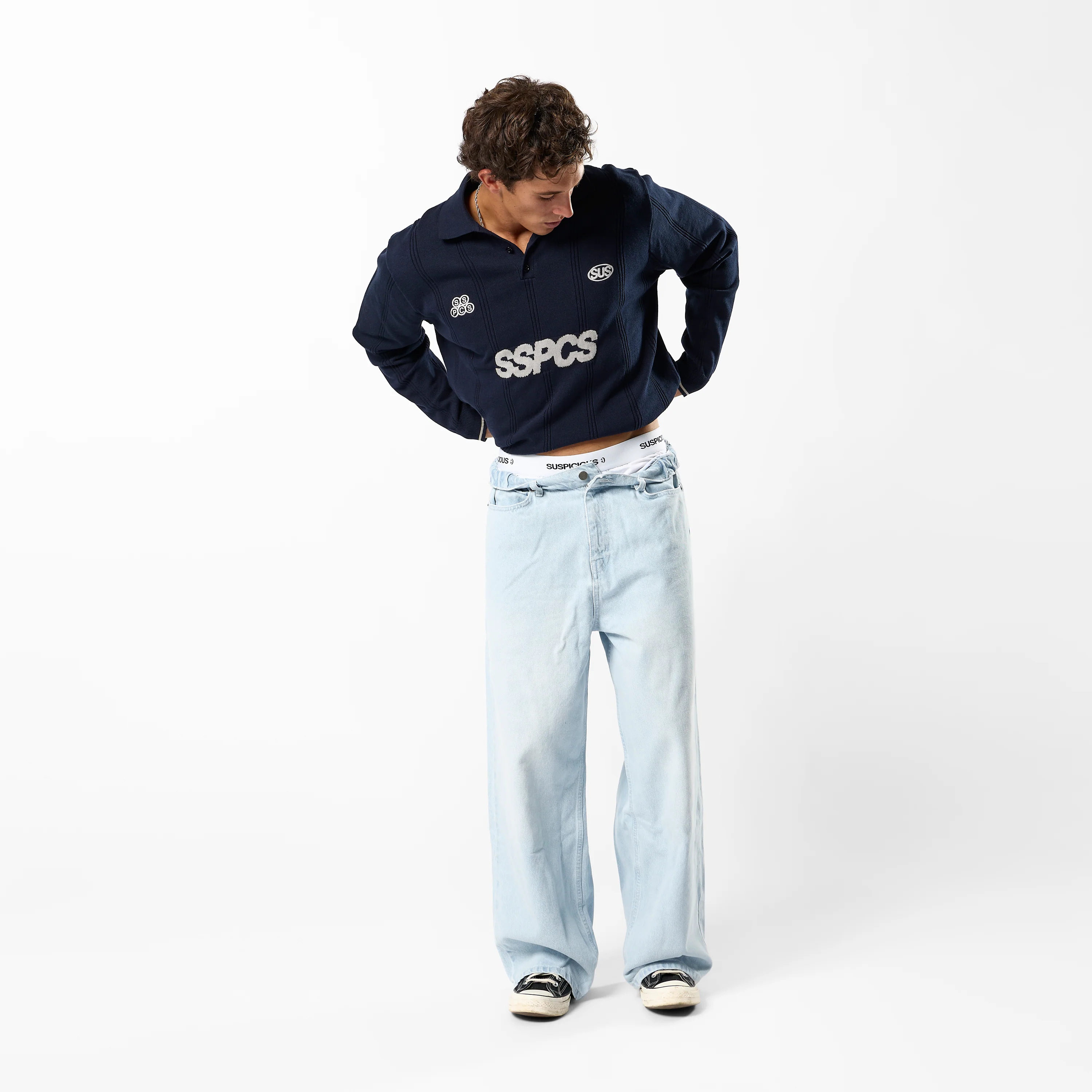 Fall / SSPCS Club Longsleeve Cotton Polo - Nightfall - Image 5