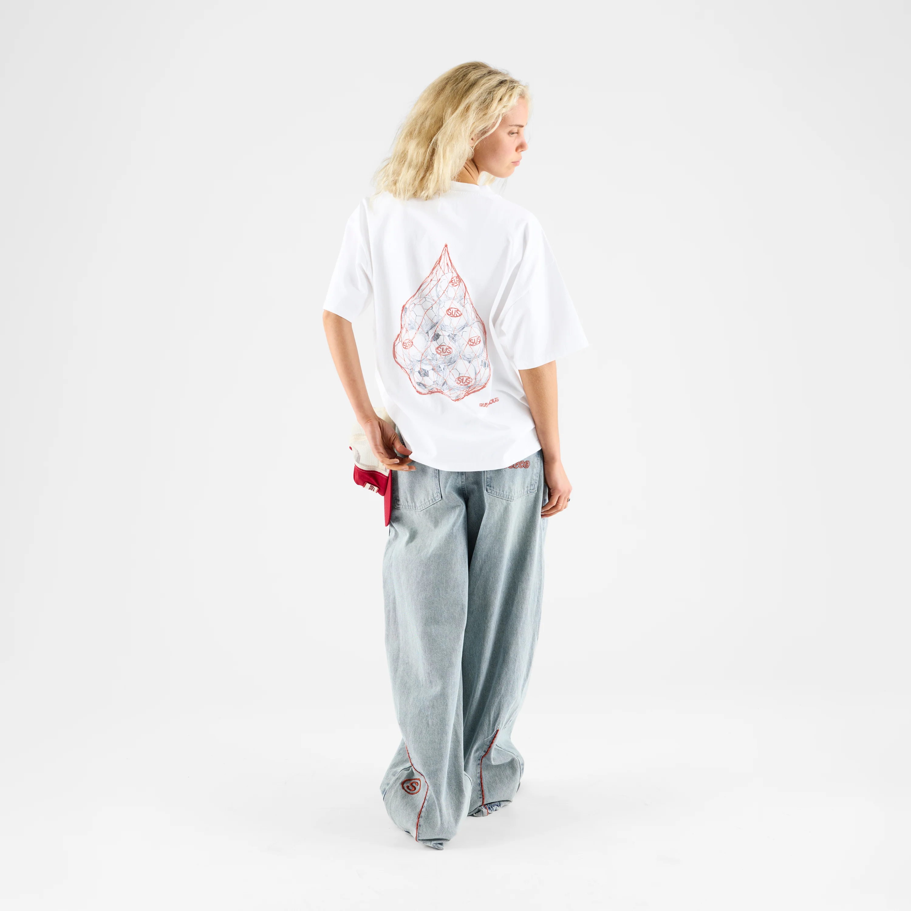 Football / Ball Boy Tee - White - Image 8