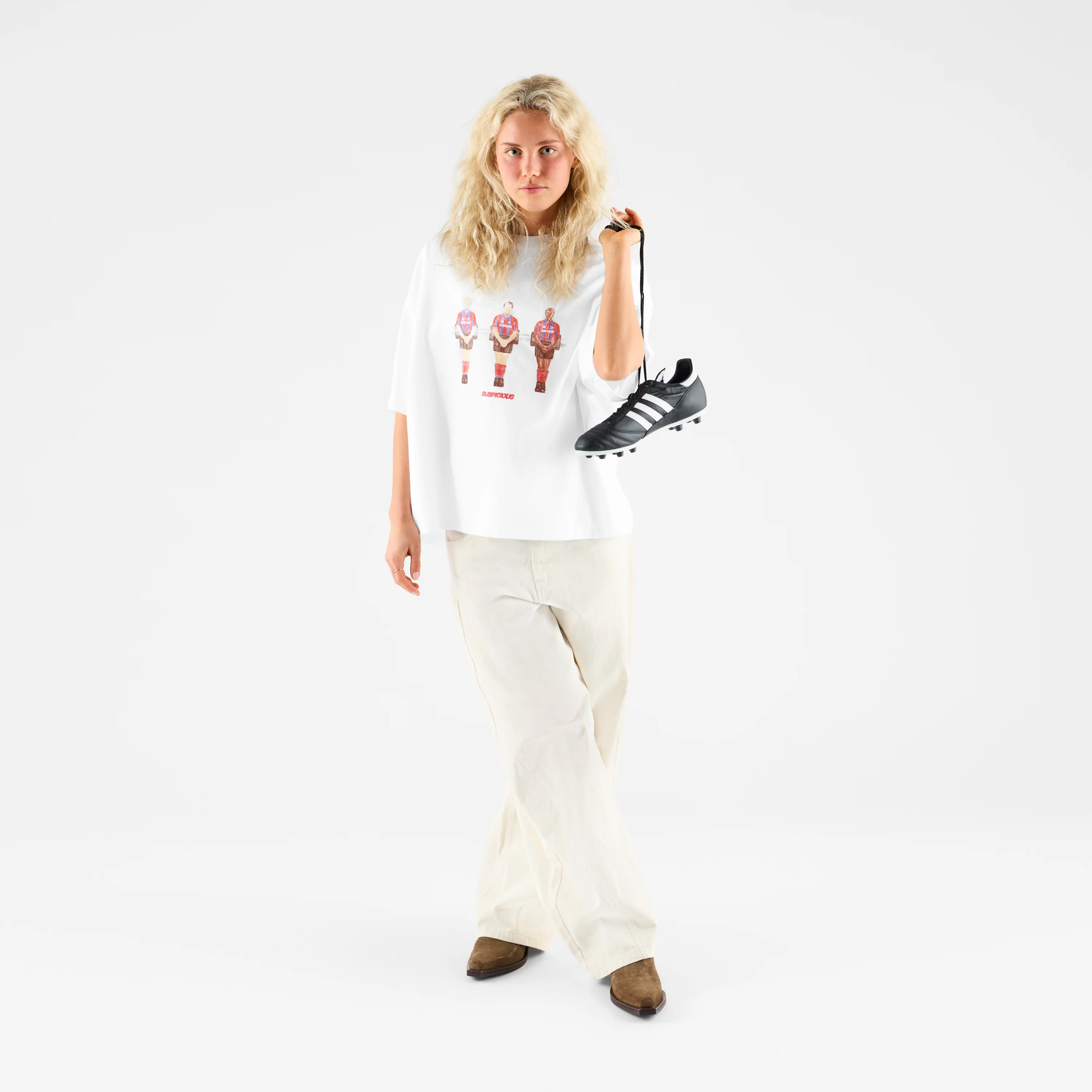 Football / Foosball Tee - White - Image 3