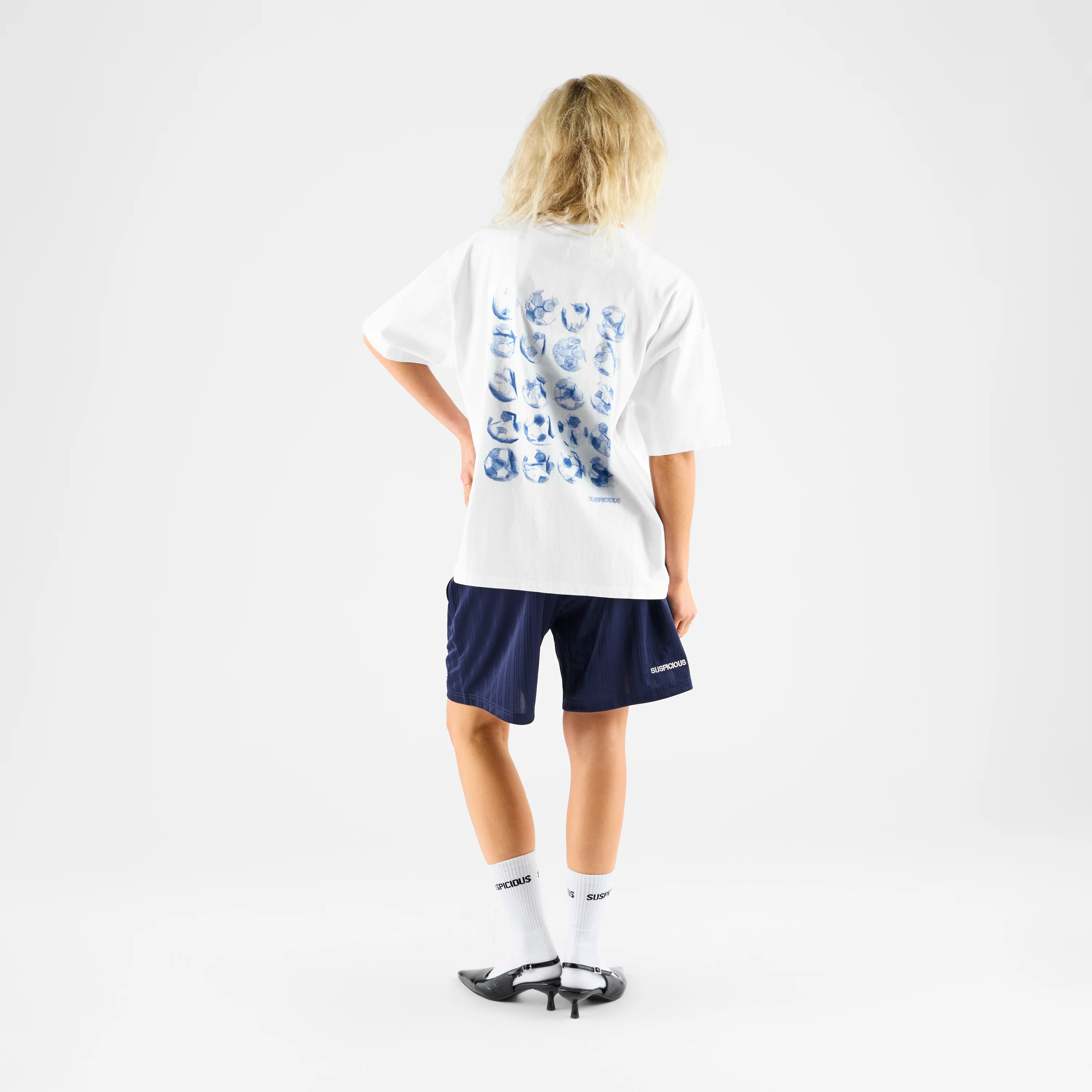 Football / Match Balls Tee - White - Image 5