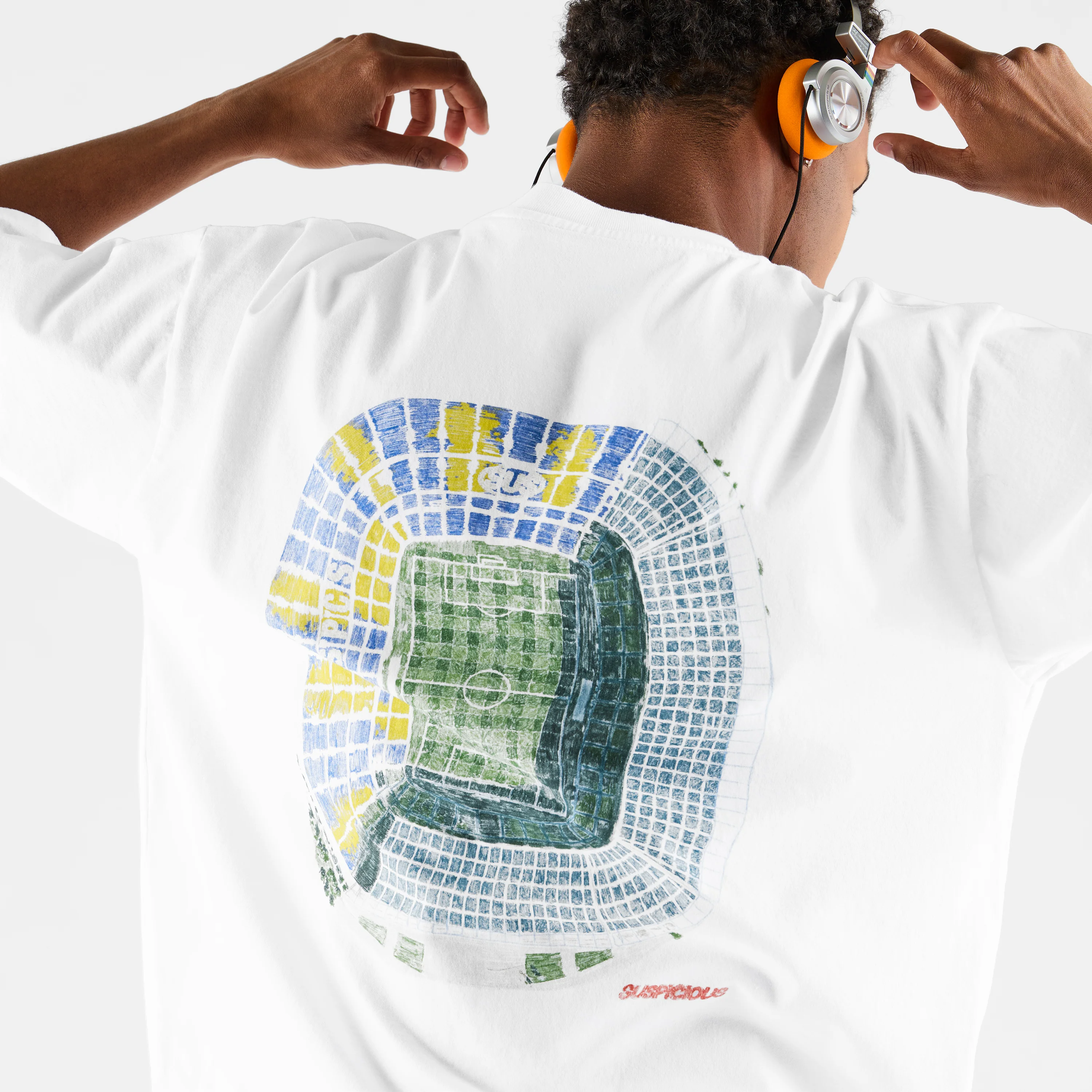 Football / Stadium Tee - White - Image 2
