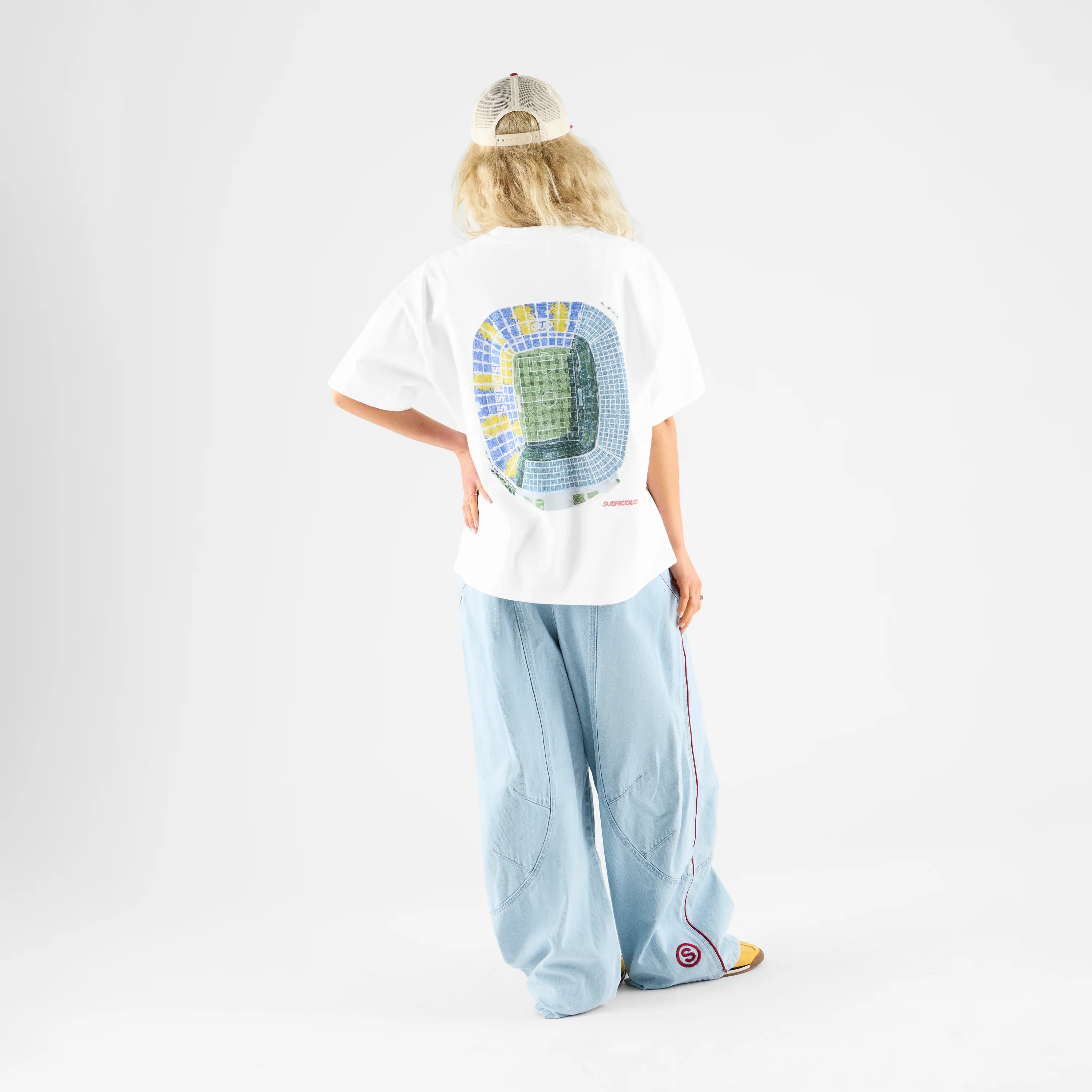 Football / Stadium Tee - White - Image 6