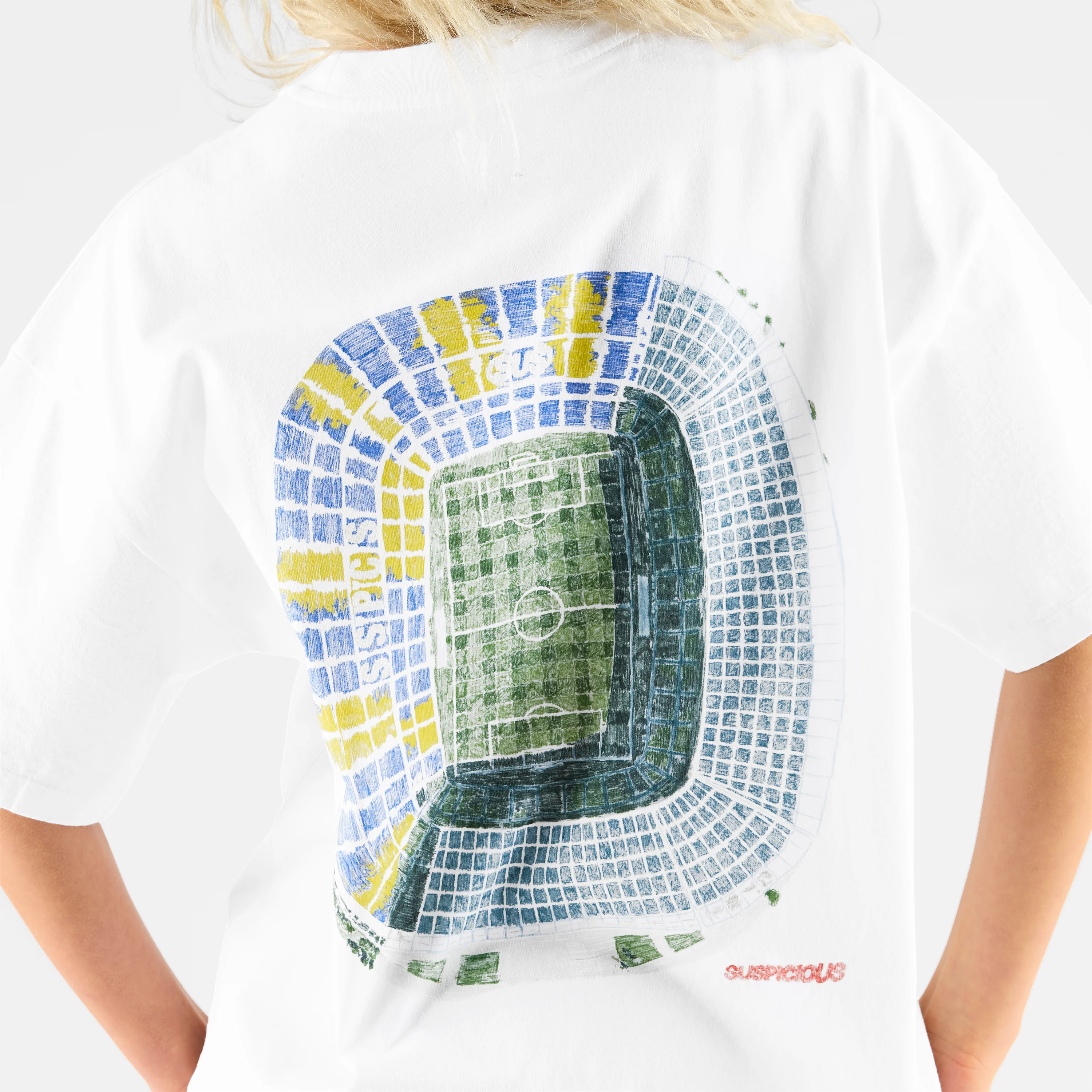 Football / Stadium Tee - White - Image 8