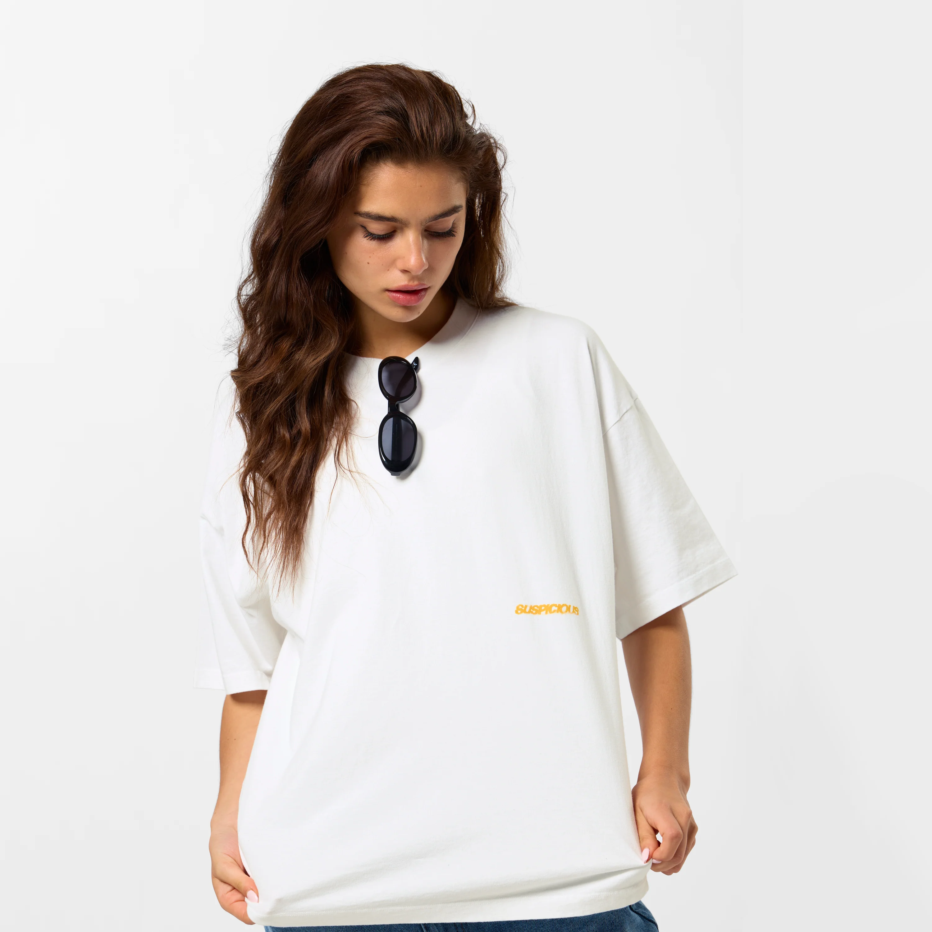 GTD / Tangerine Picnic Tee - White - Image 3