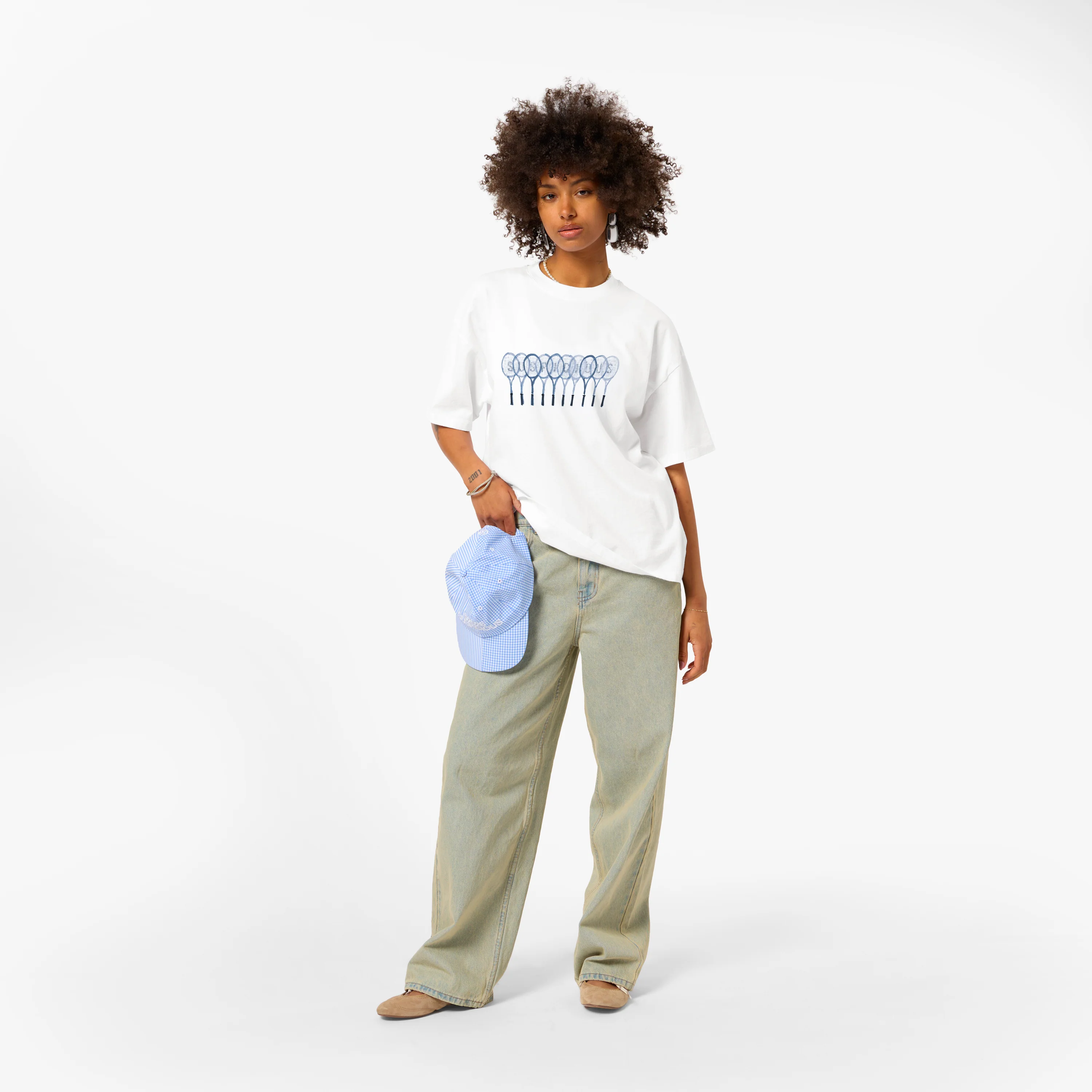 GTD / Tennis Tee - White - Image 7