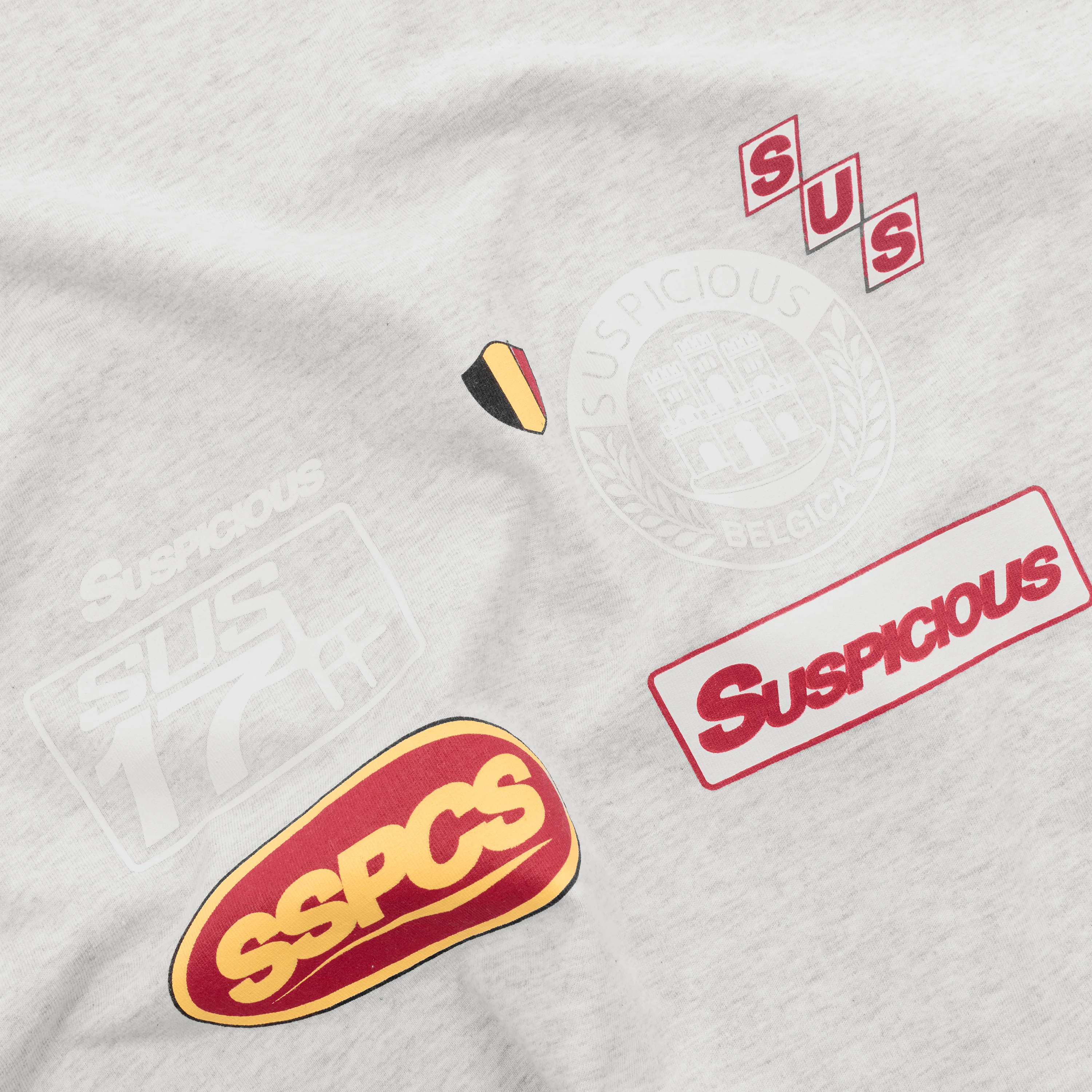 Off Season / Badge Line Up Tee - Ash - Image 4
