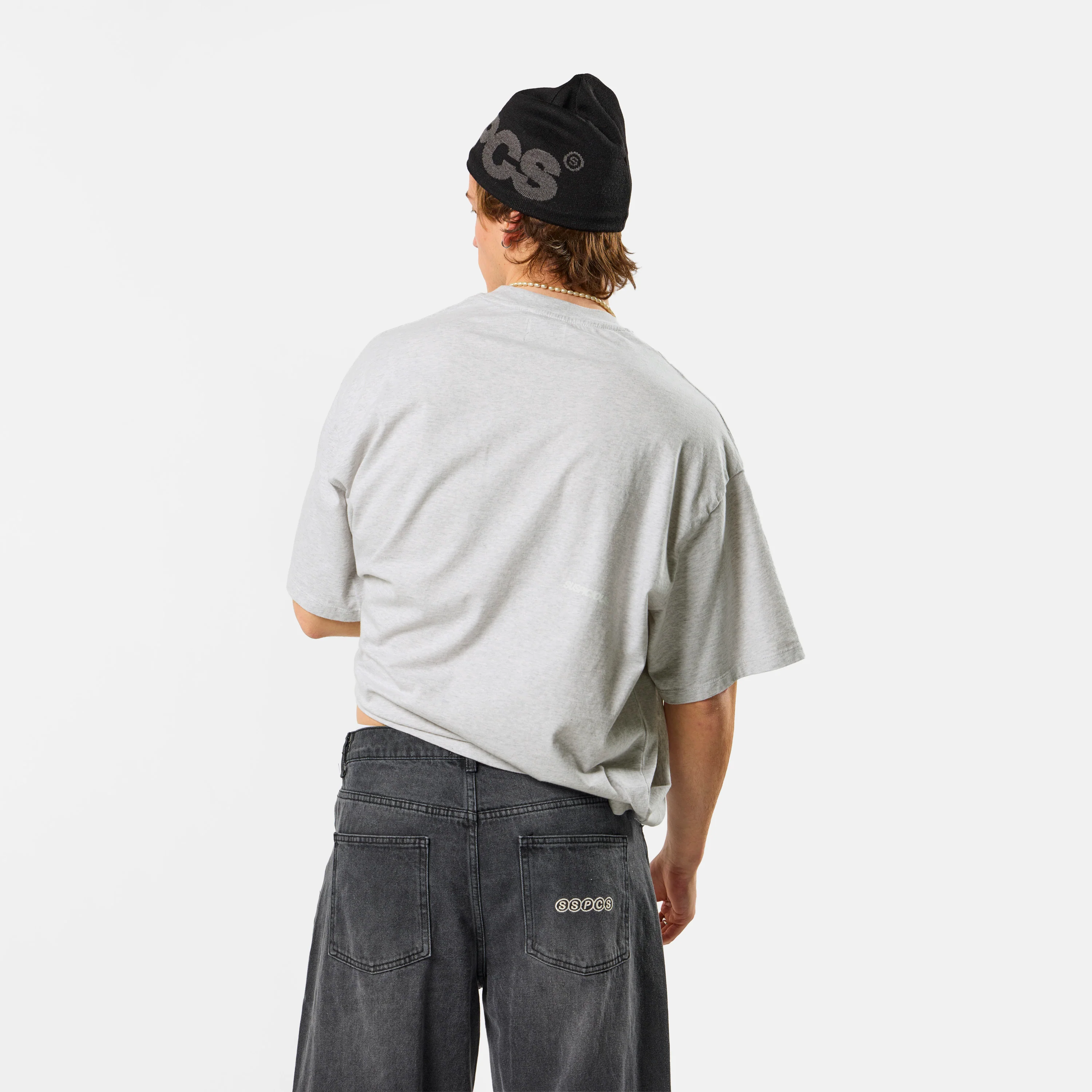 Off Season / Badge Line Up Tee - Ash - Image 5