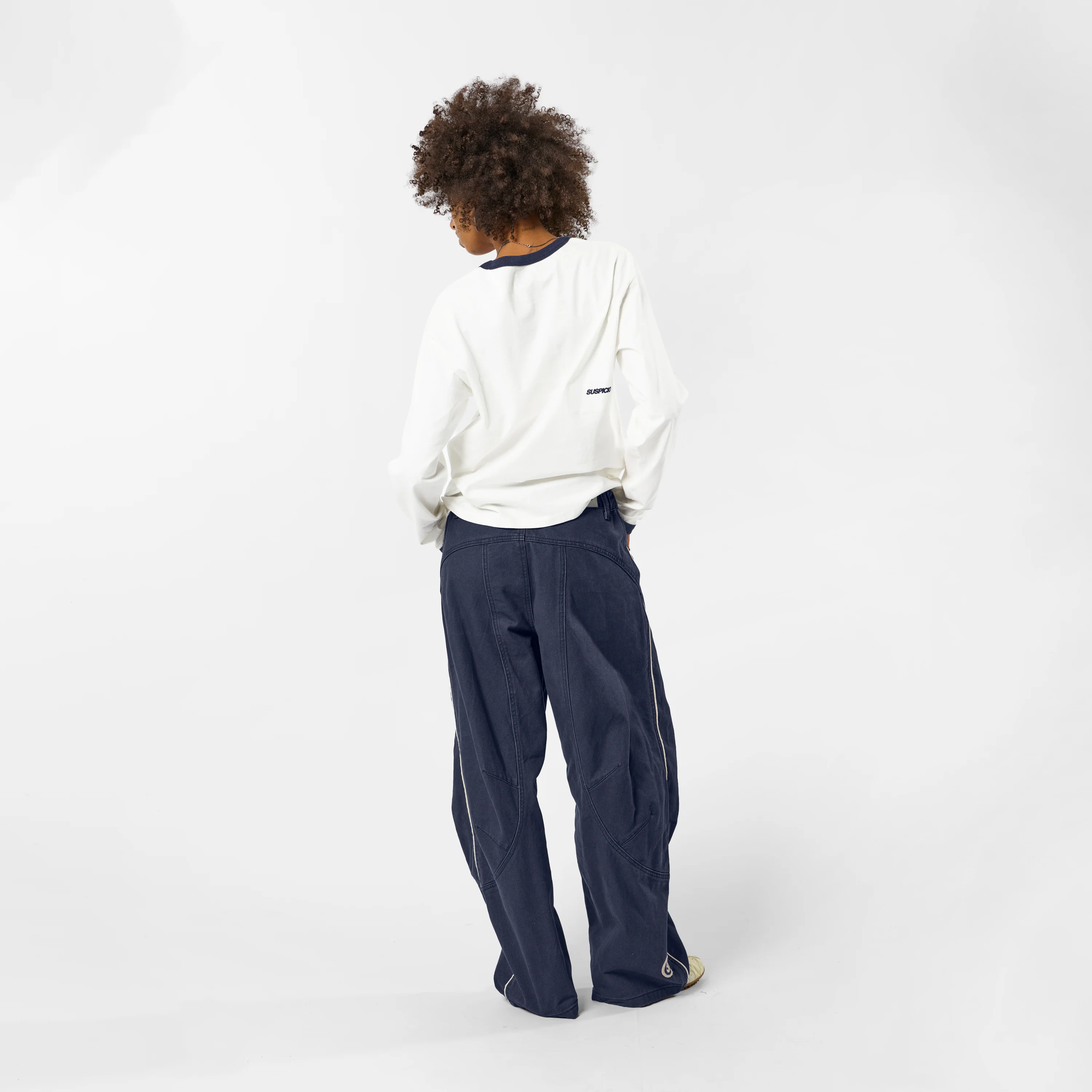 Off Season / Badge Ringer Longsleeve - Nightfall - Image 8
