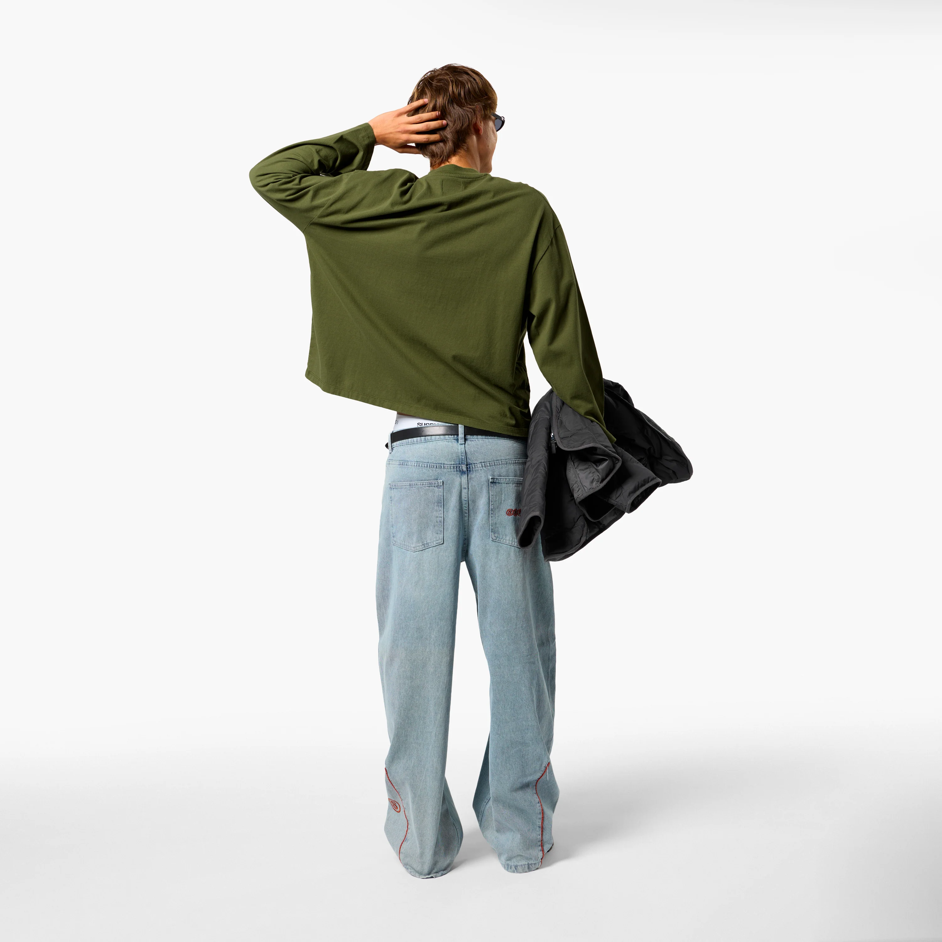 PL / Core Longsleeve - Deep Moss - Image 4