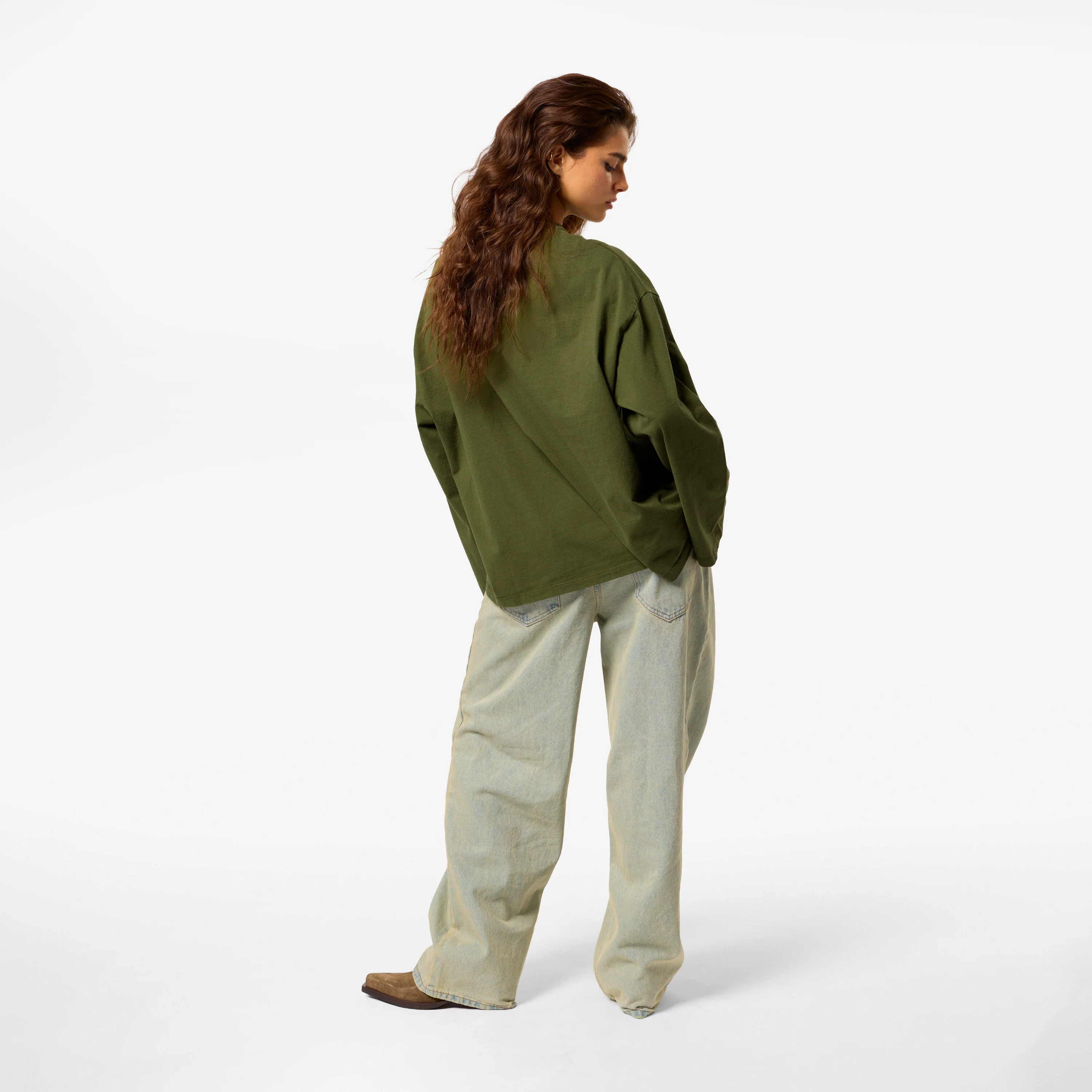 PL / Core Longsleeve - Deep Moss - Image 7