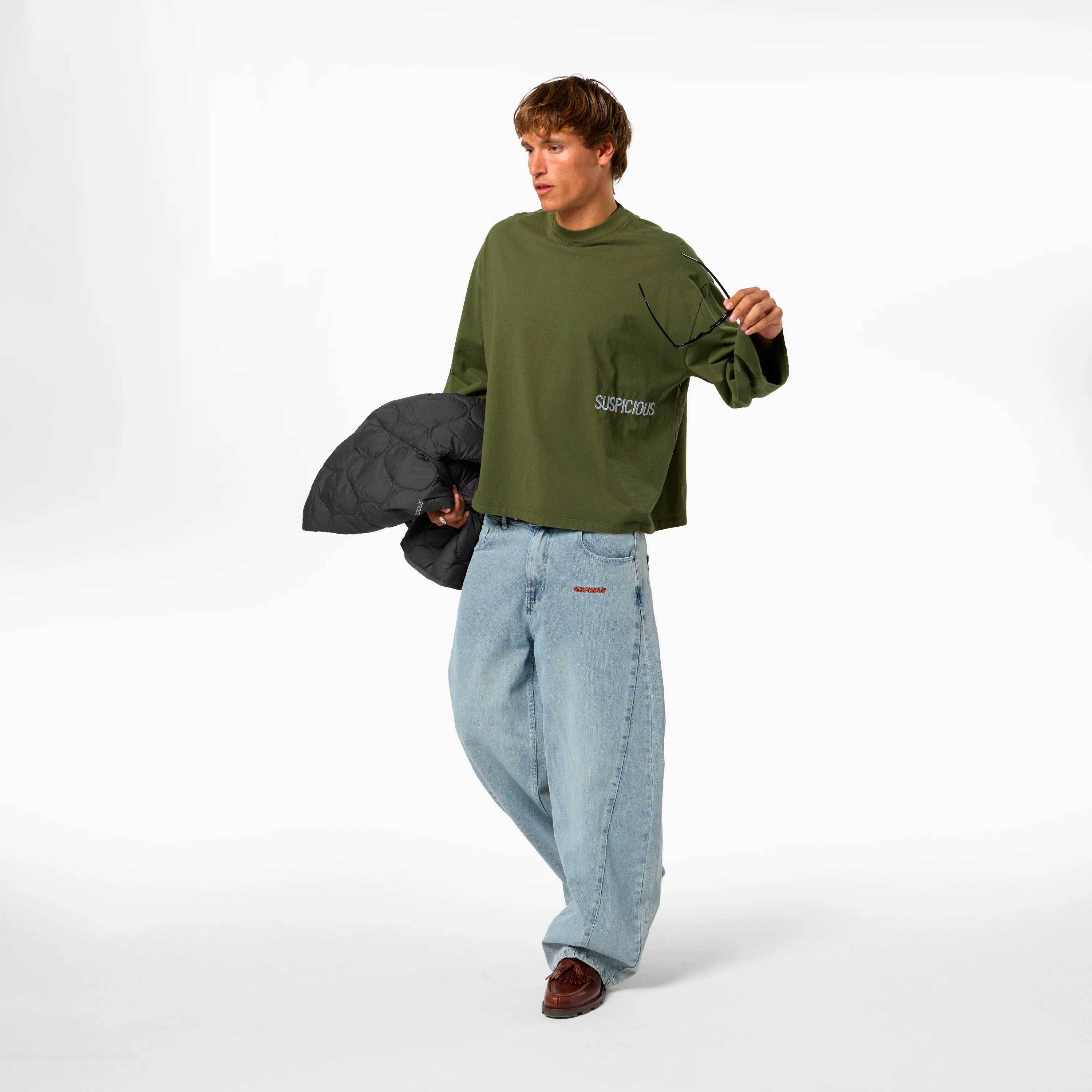 PL / Core Longsleeve - Deep Moss - Image 8