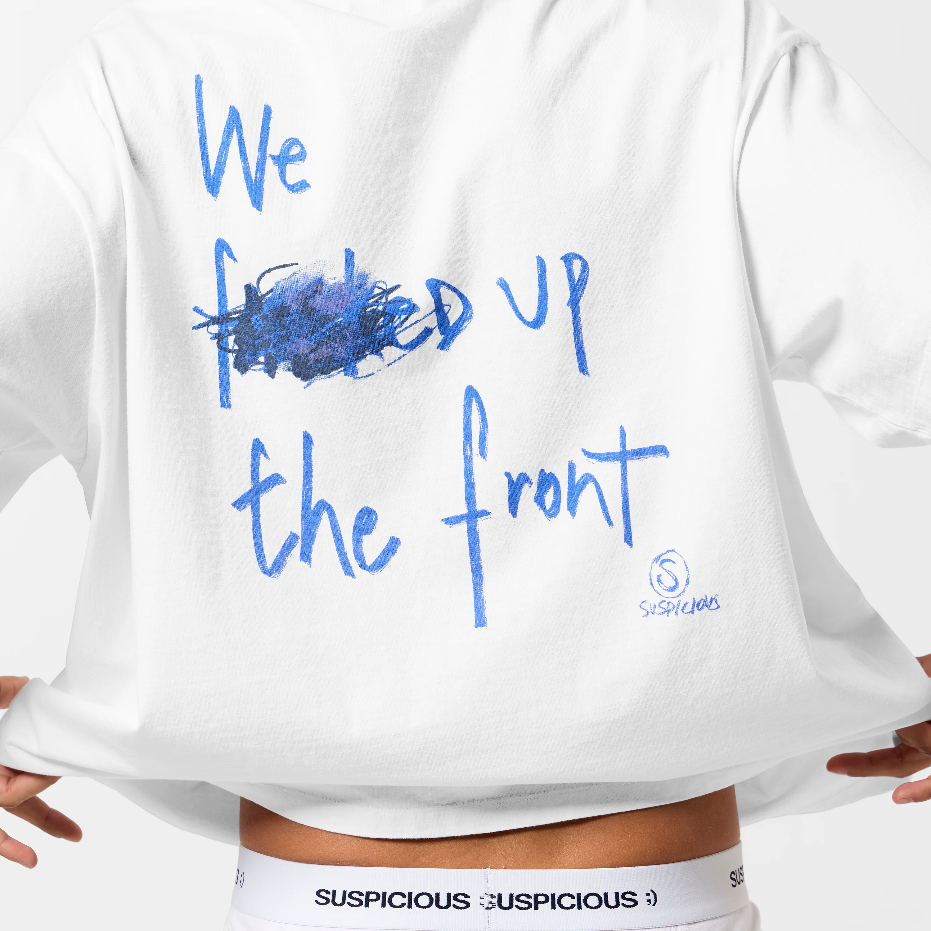 PL / F'd Up Tee - White - Image 9