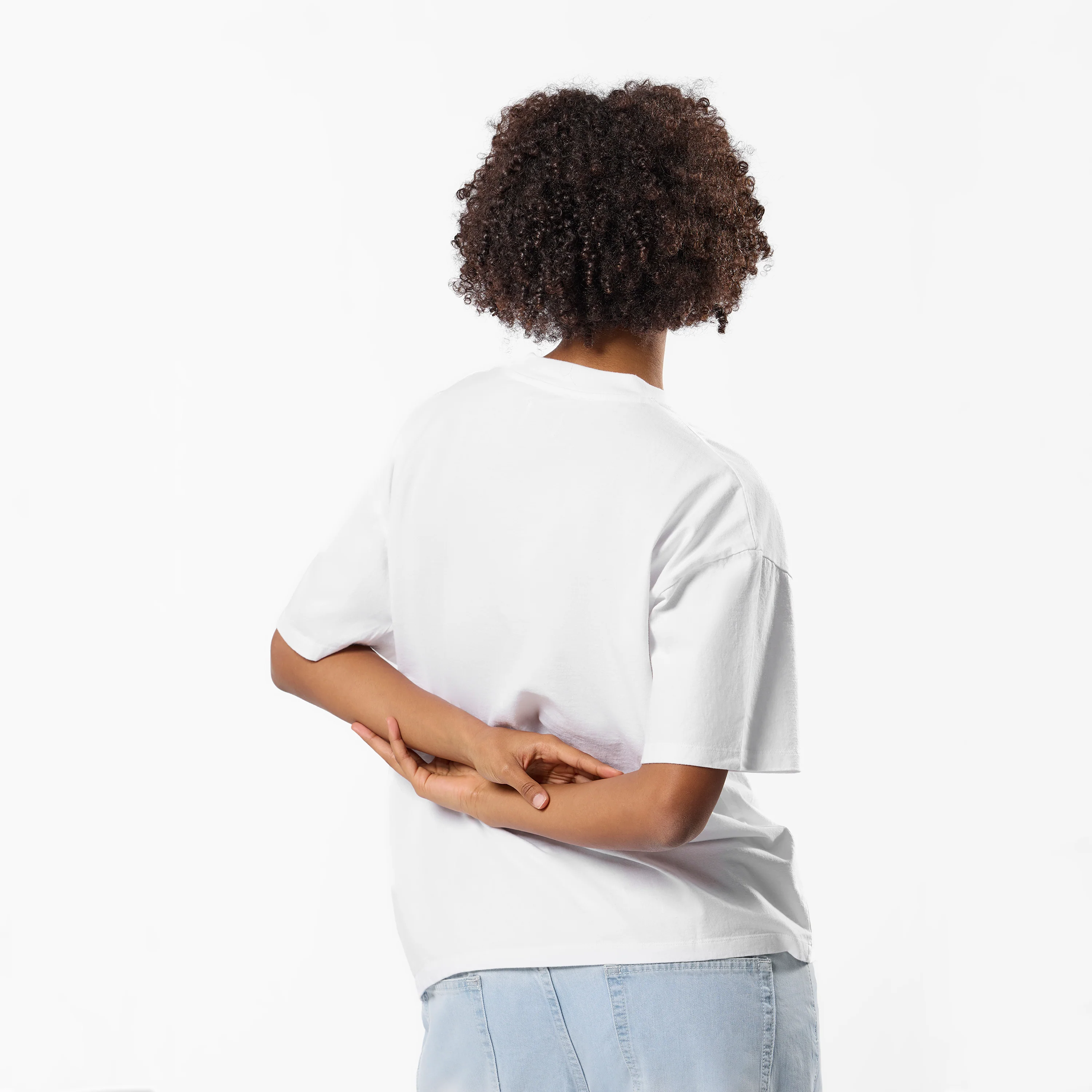 PL / Slanted Tee - White - Image 4