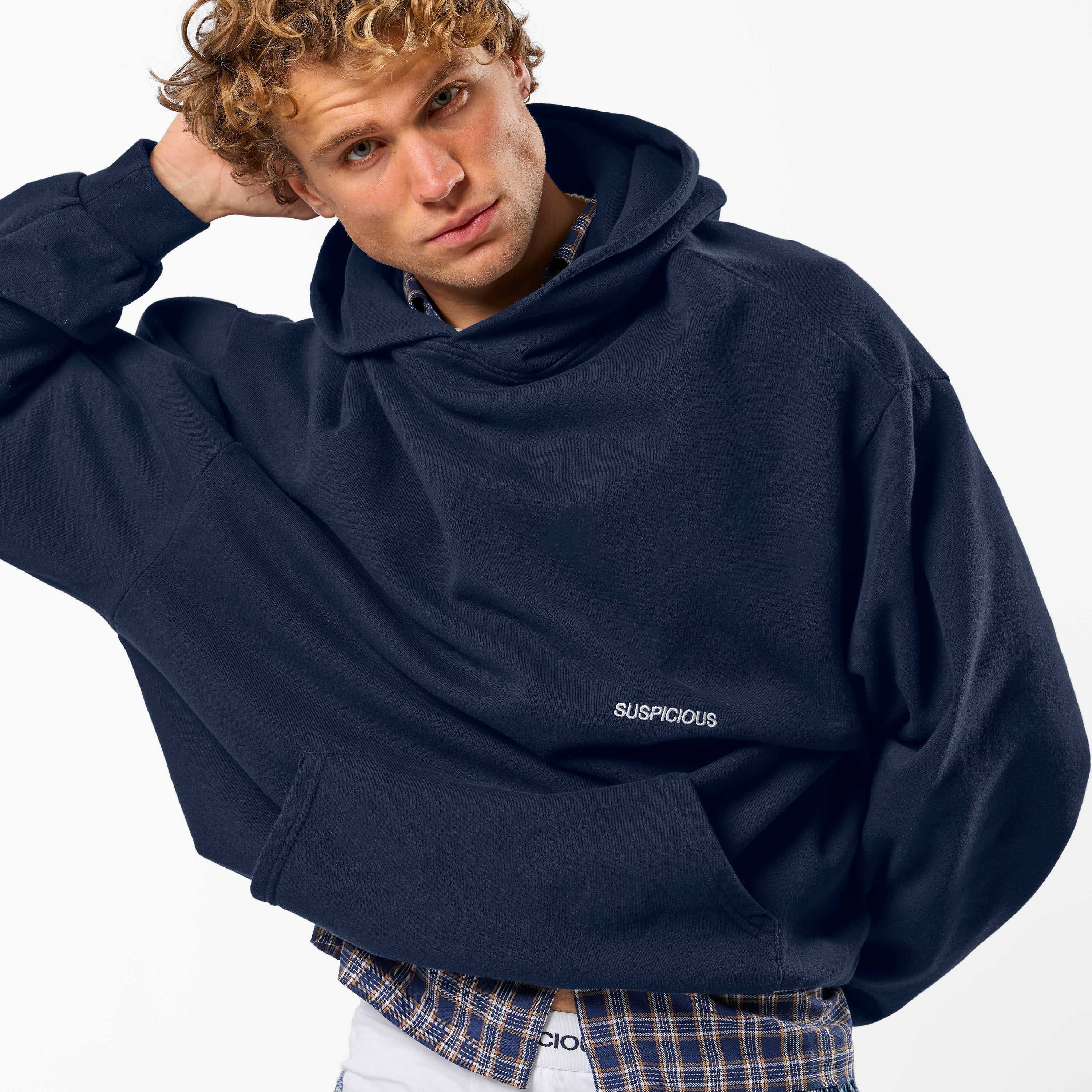 PL / The Essentials Hoodie - Navy - Image 2