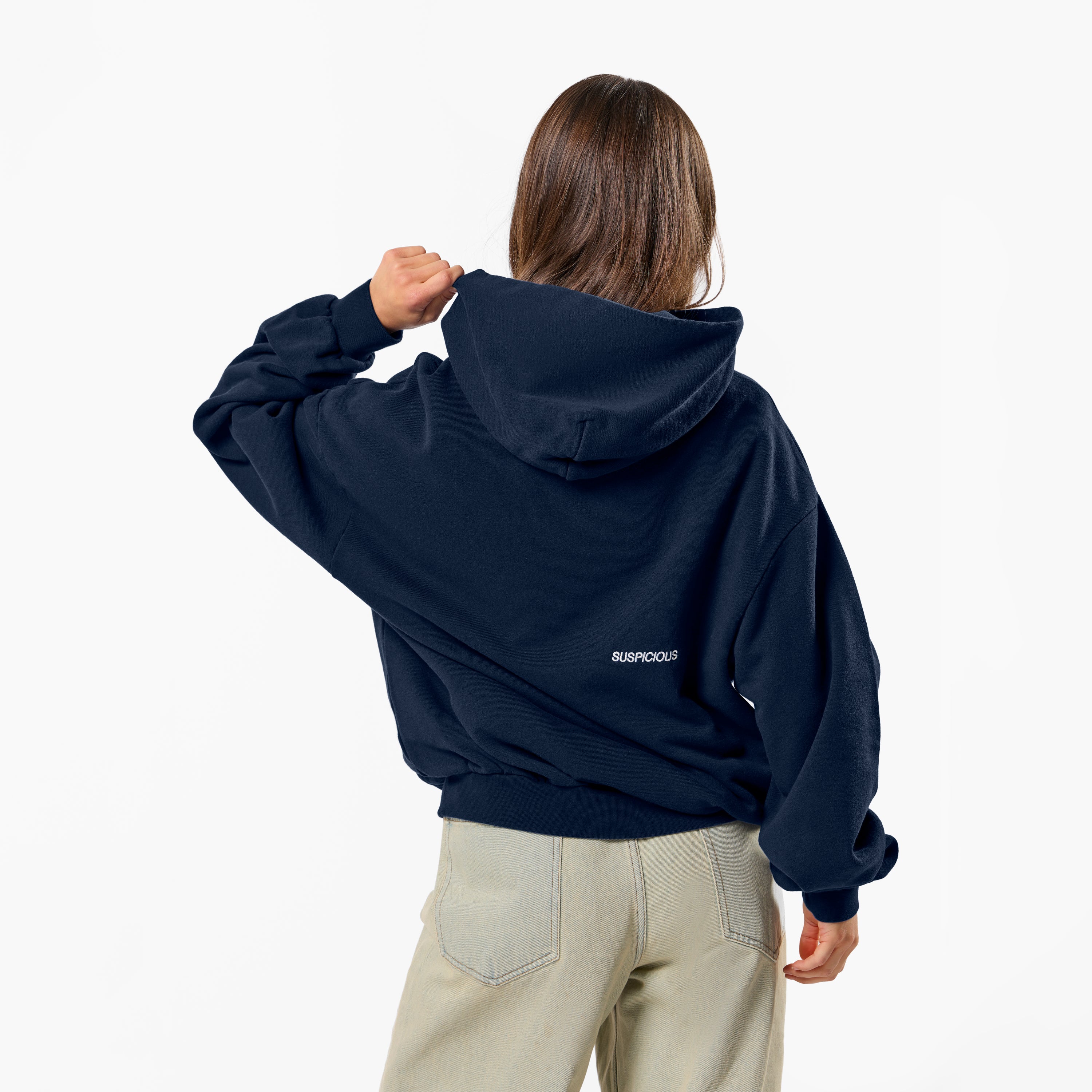 PL / The Essentials Hoodie - Navy - Image 6
