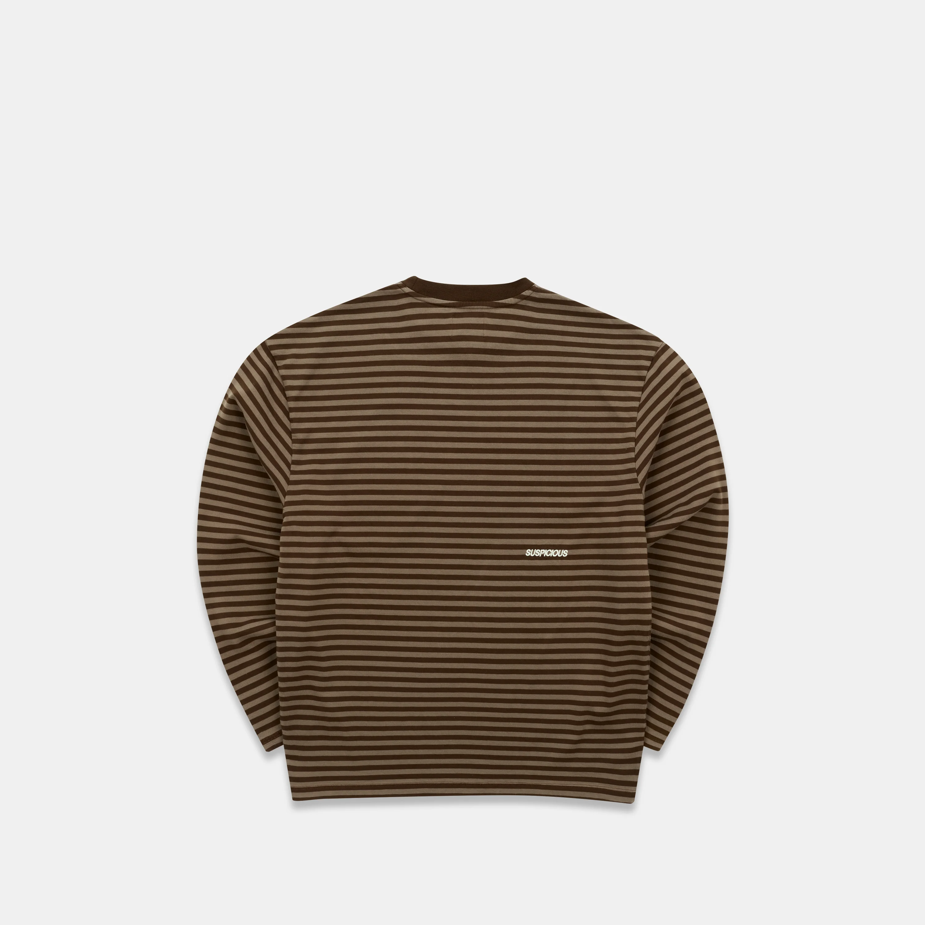 PL / The Essentials Striped Longsleeve - Espresso Tone - Image 9