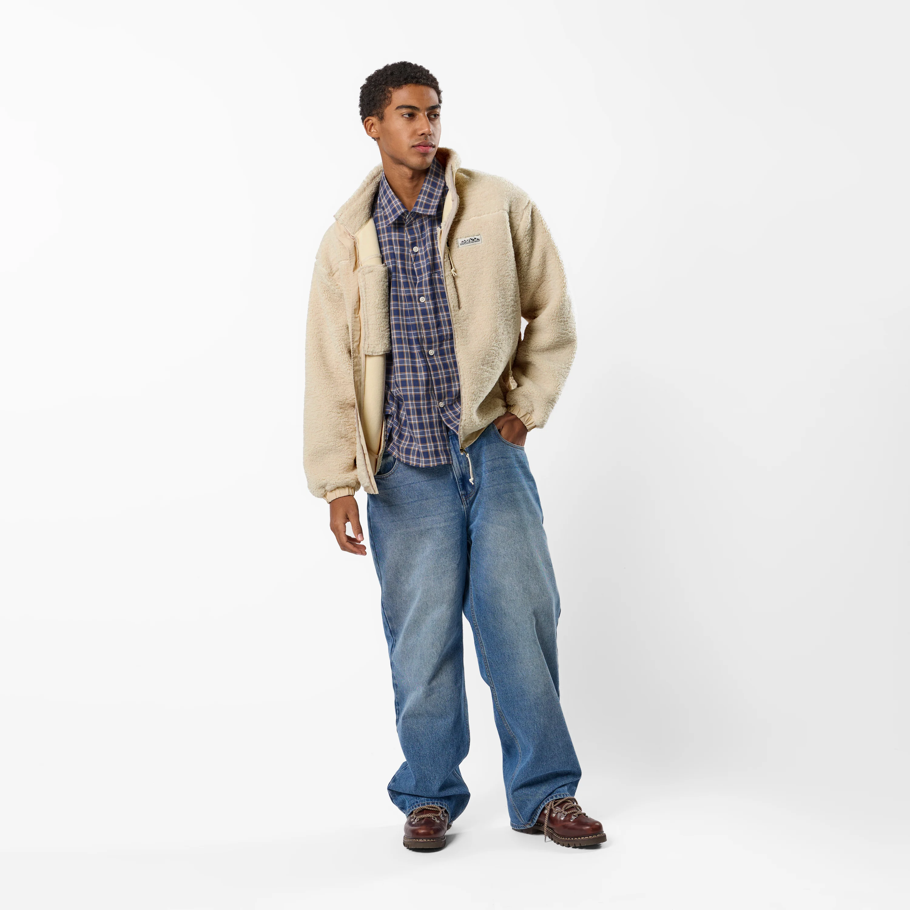 PL / The Landscape Sherpa Jacket - Dune - Image 3