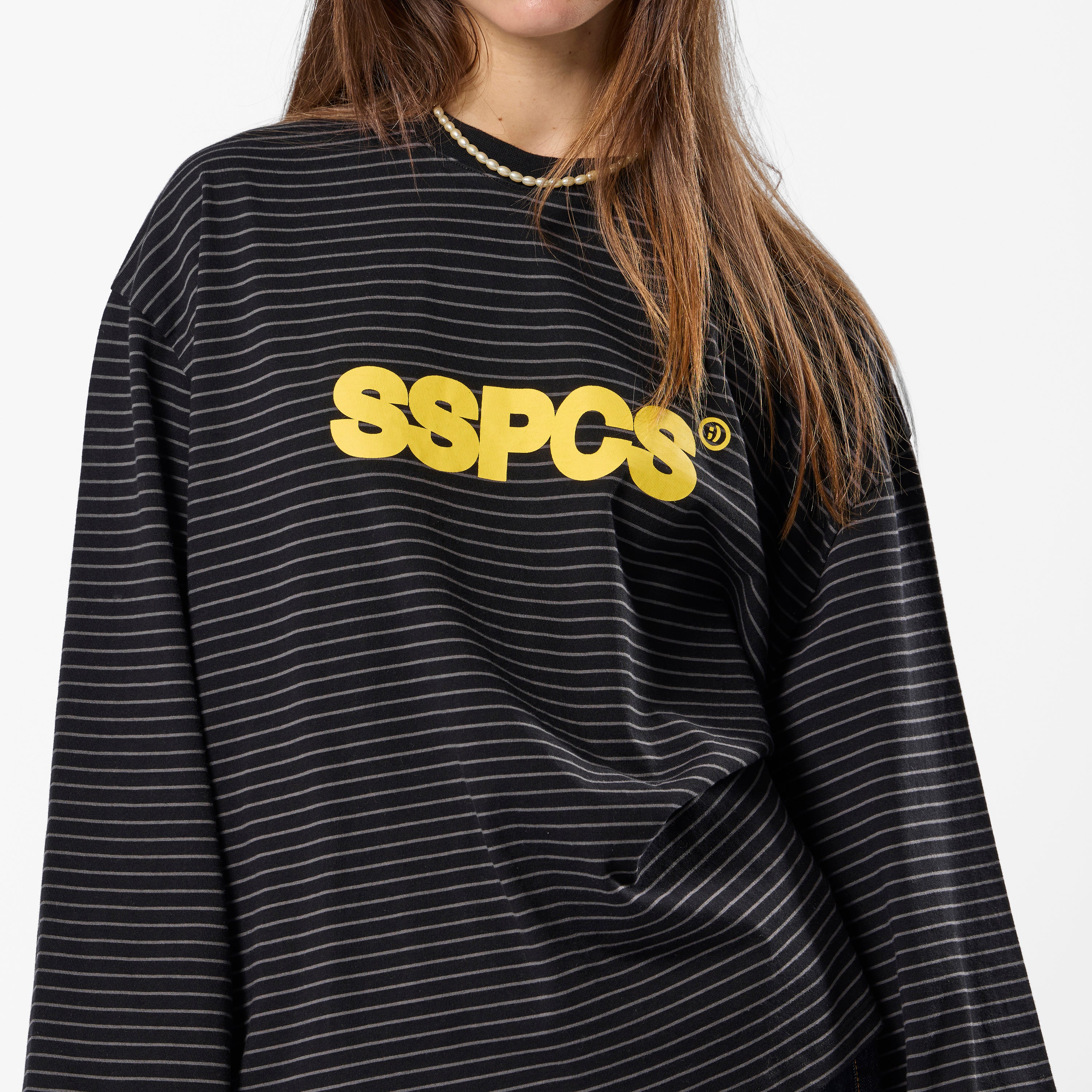 PL / The SSPCS Striped Longsleeve - Black Yellow - Image 2