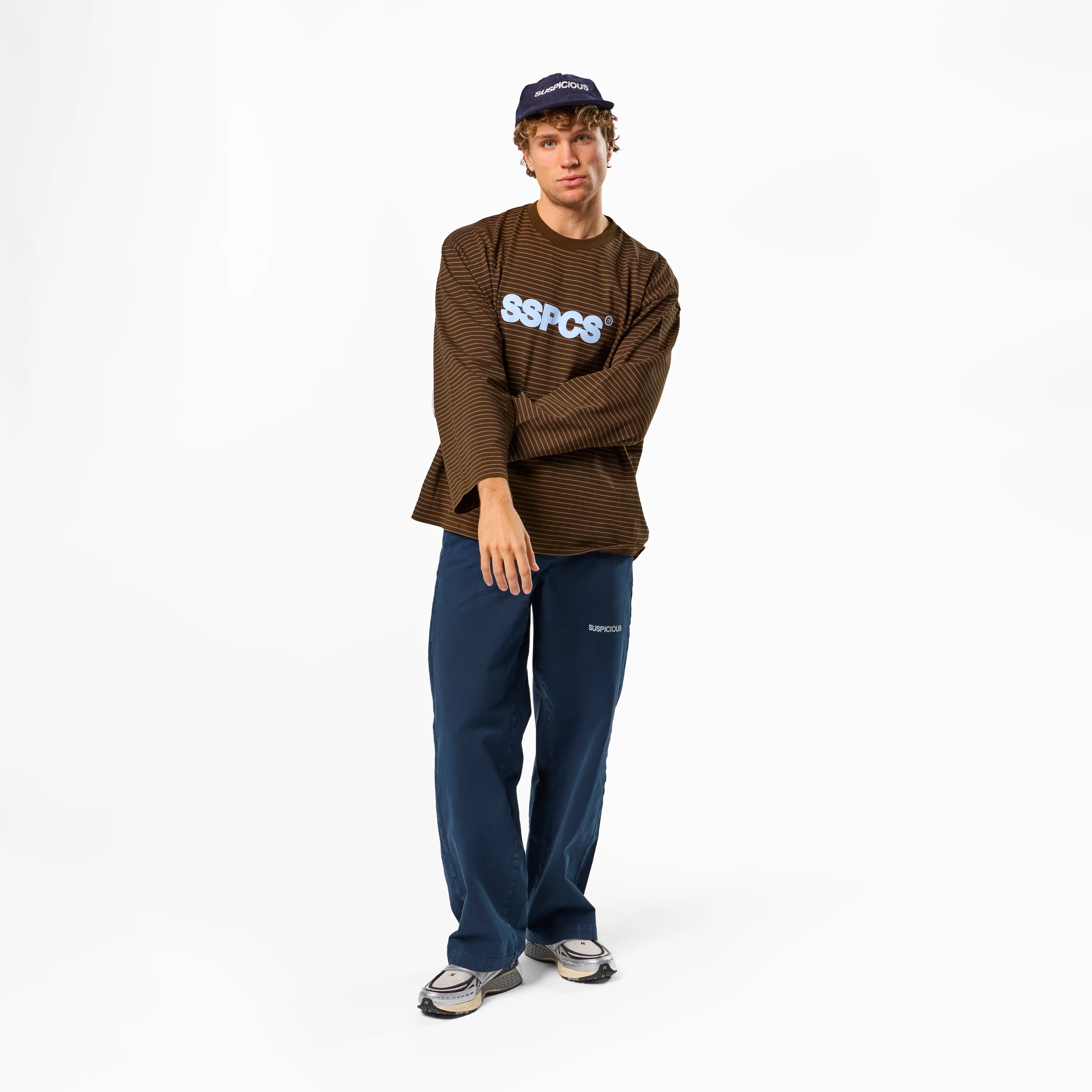 PL / The SSPCS Striped Longsleeve - Espresso Blue - Image 7