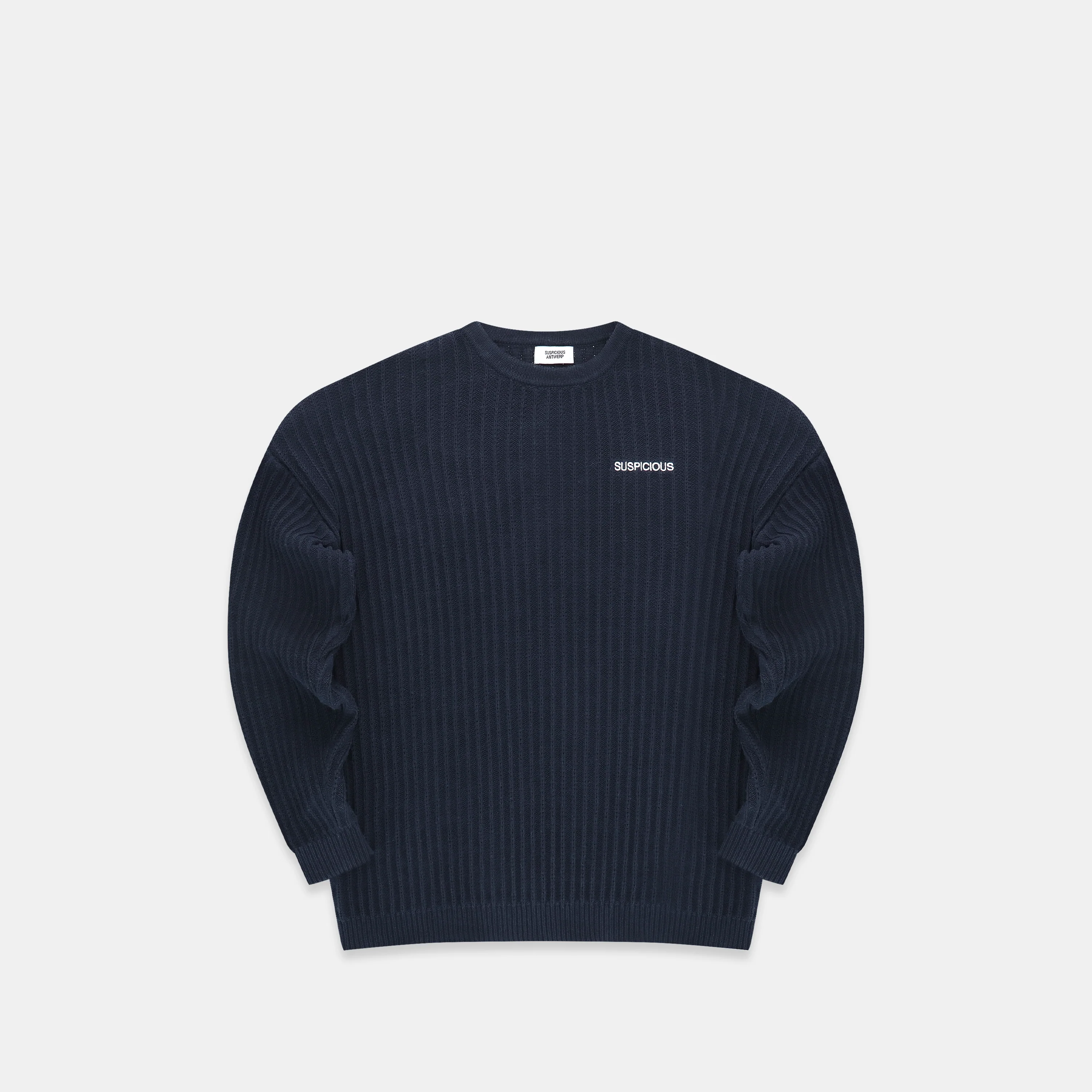 PL / The Suspicious Rib Knit - Navy