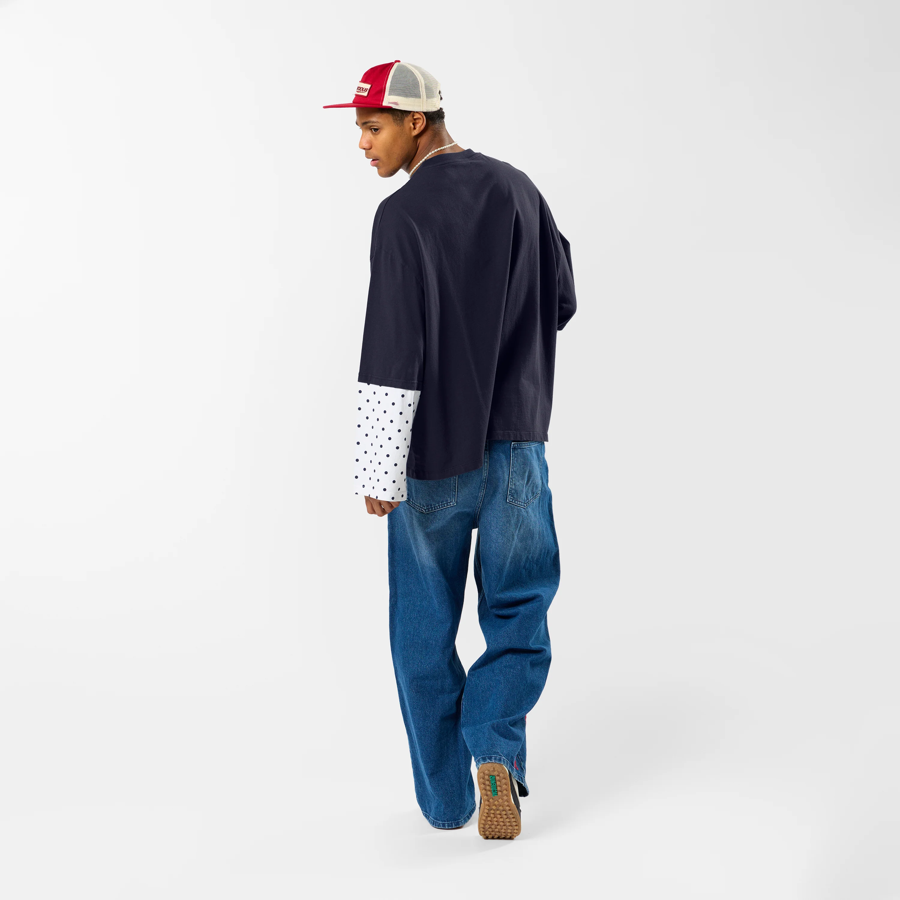 Polkaline / Polka Layered Longsleeve - Nightfall - Image 6