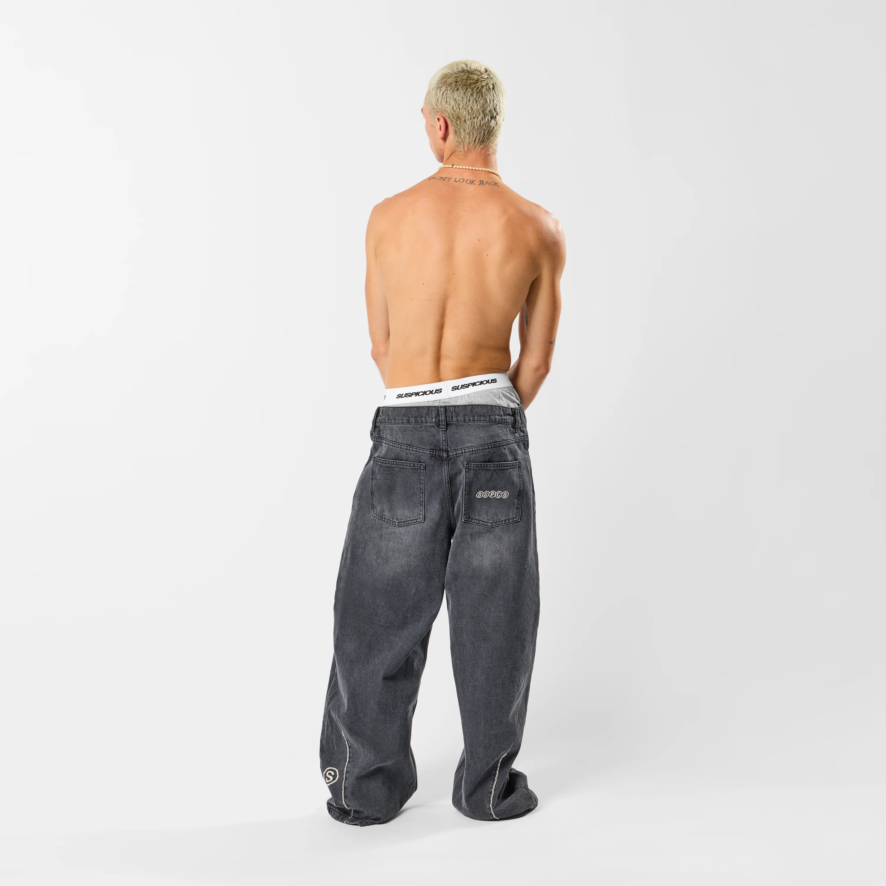 Polkaline / Suspicious Boxers - Neutral Heather - Image 4